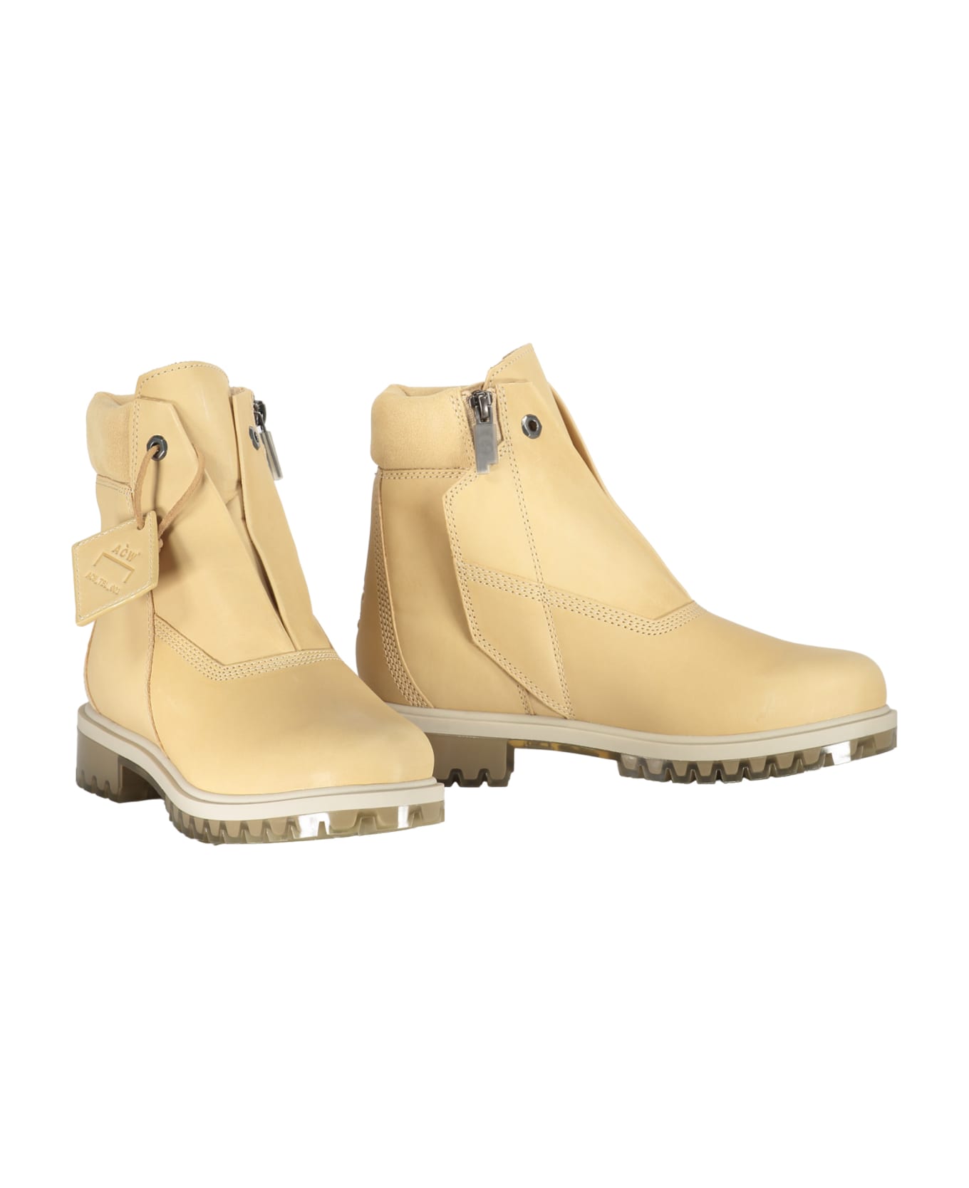 A-COLD-WALL X Timberland Leather Boots - Beige