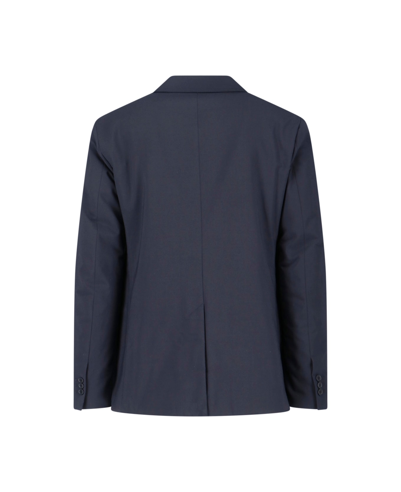 Aspesi Wool Blend Blazer - Blue