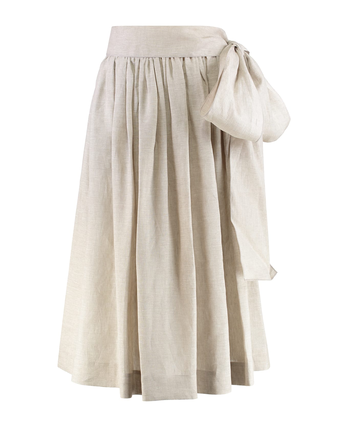 Fabiana Filippi Linen Skirt - Sand