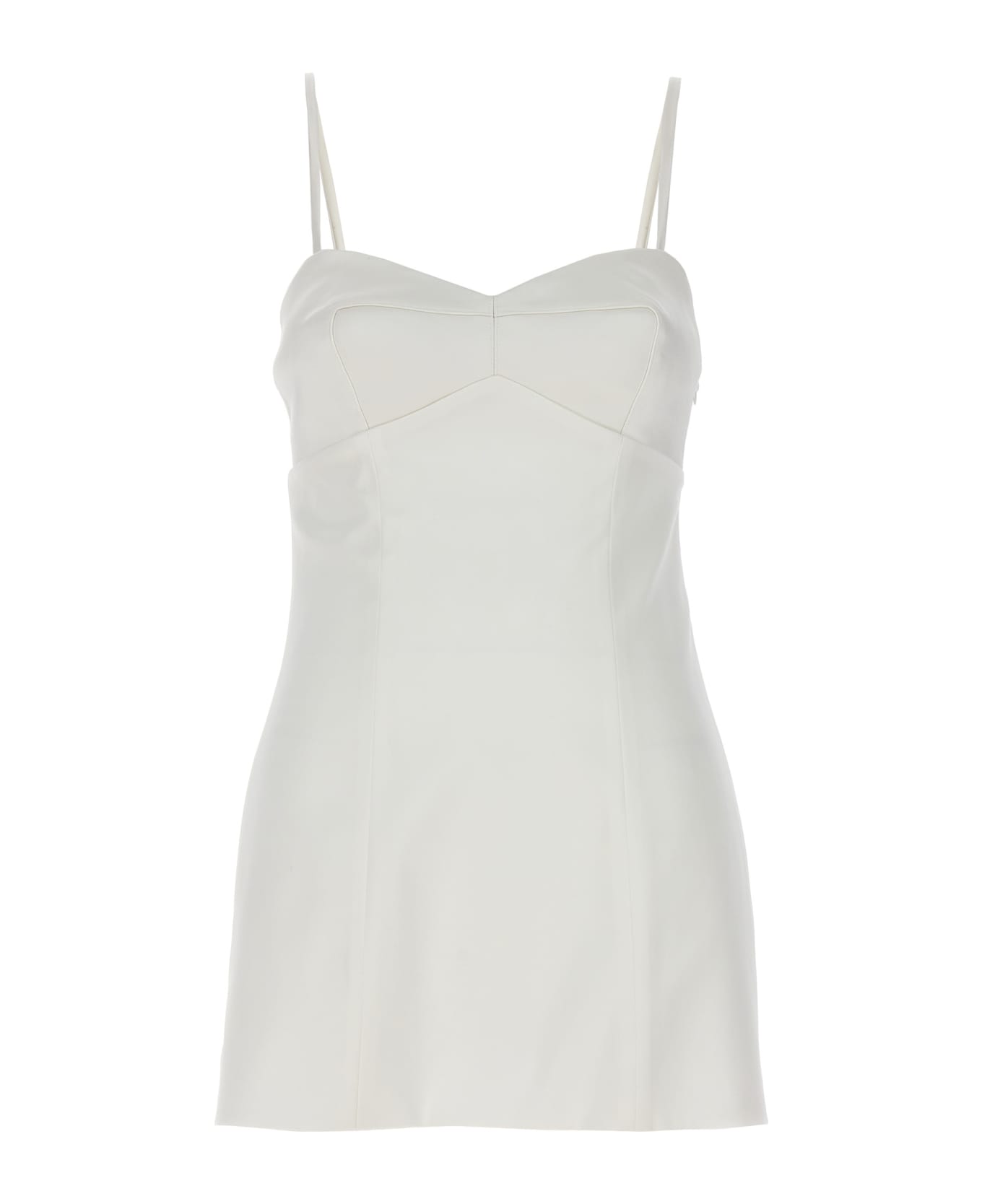Ermanno Scervino Silk Dress - White