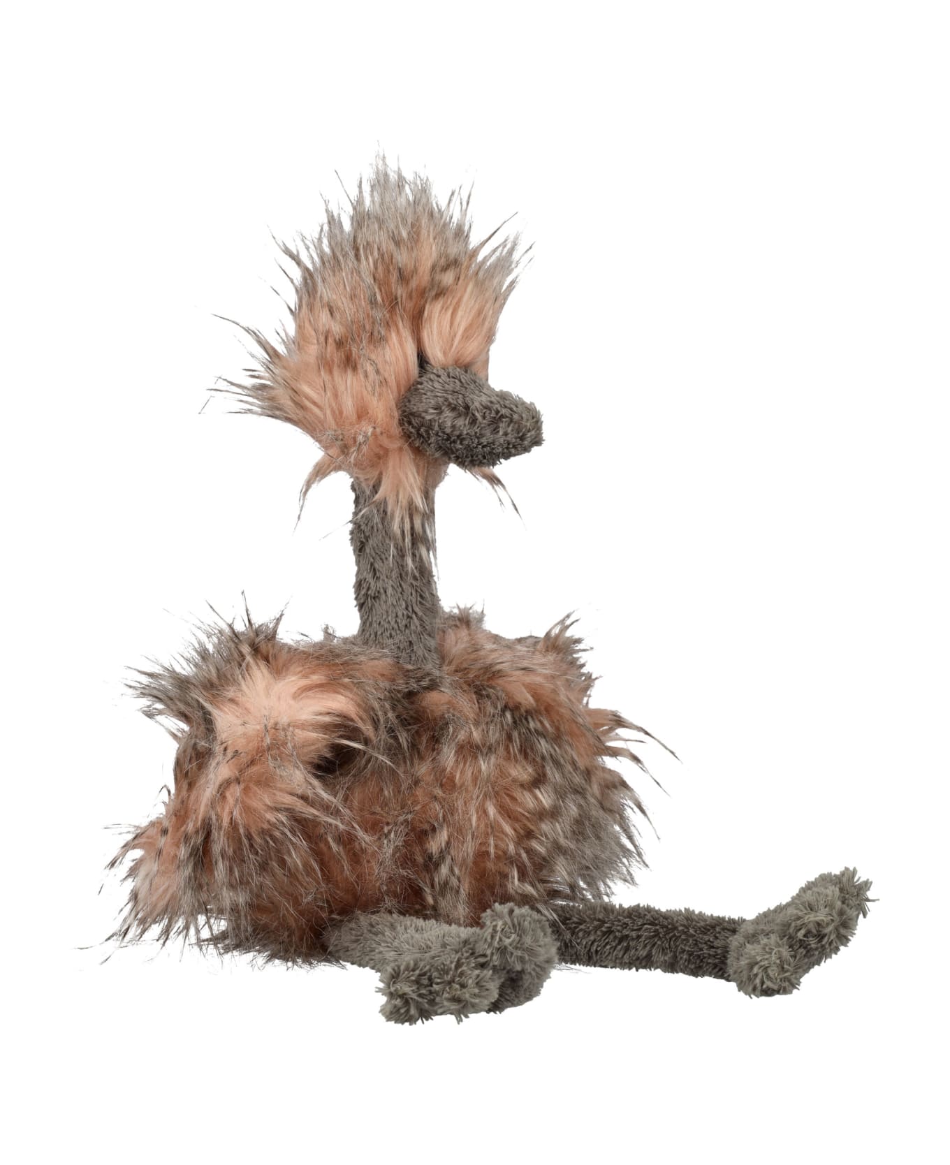 Bonpoint Odette Ostrich Cuddly Toy - UPB ROSE POUDRE