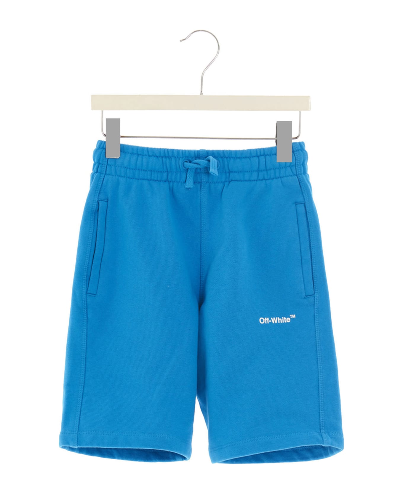 Off-White 'monster Arrow  Bermuda Shorts - Light Blue