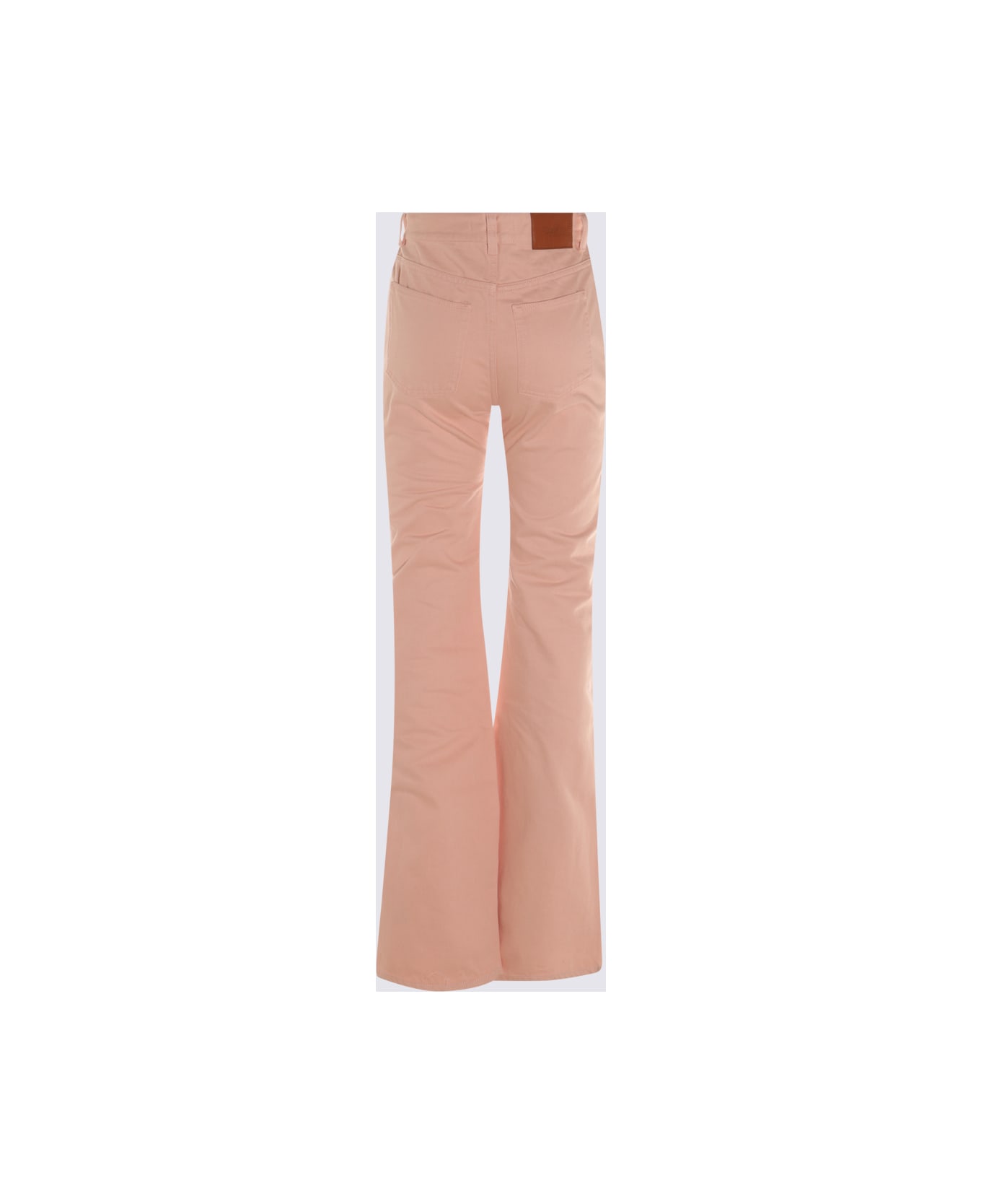 Chloé Pink Cotton Jeans - AIRY PINK