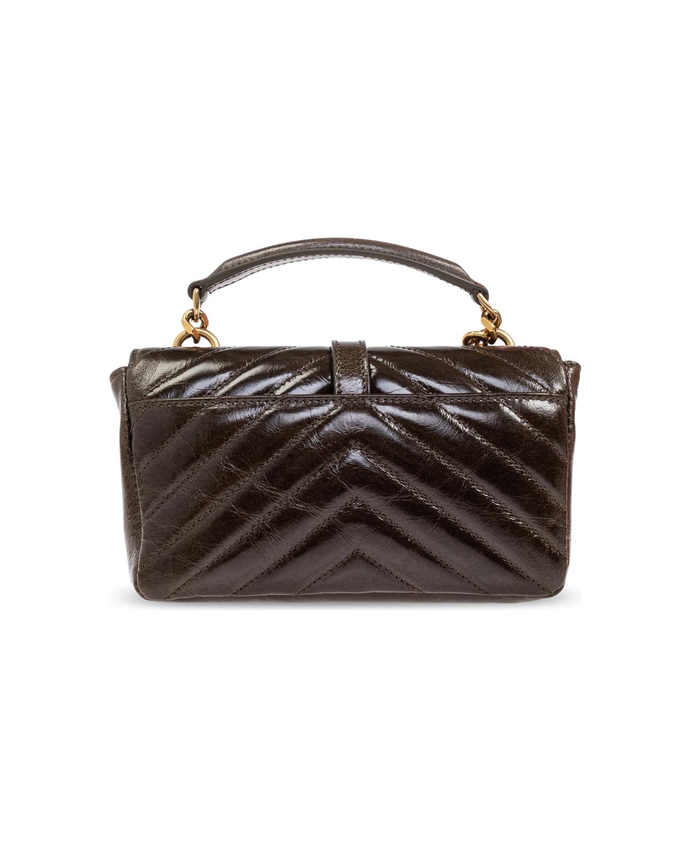 Saint Laurent College Mini Handbag - BEIGE