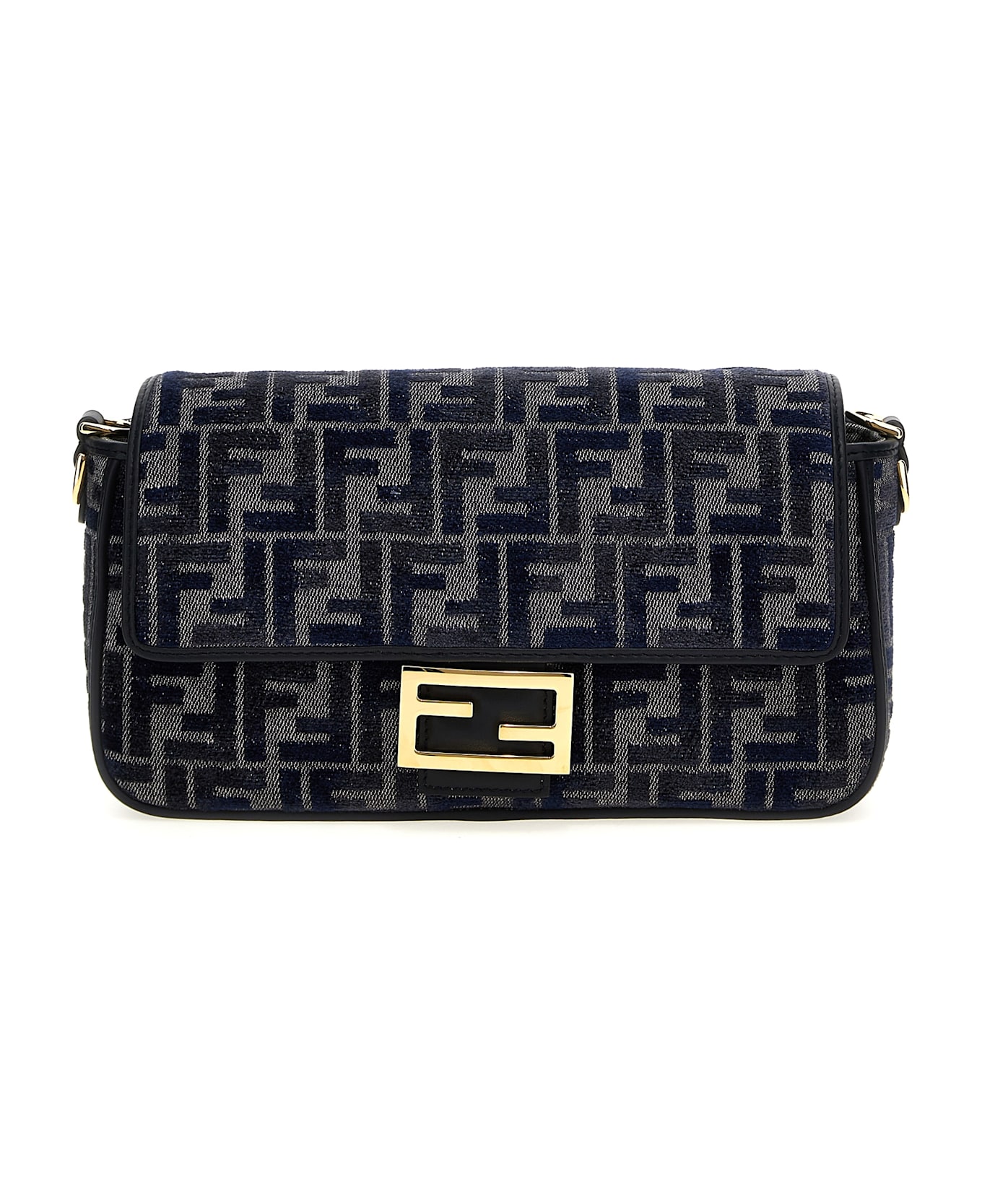 Fendi 'baguette' Shoulder Bag - Blue