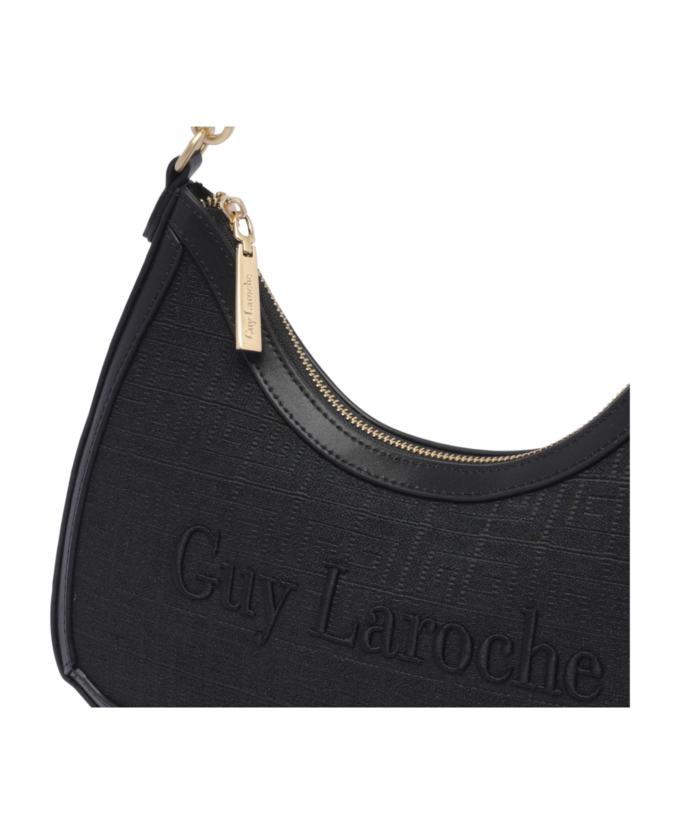 Guy Laroche Logo Shoulder Bag - Black