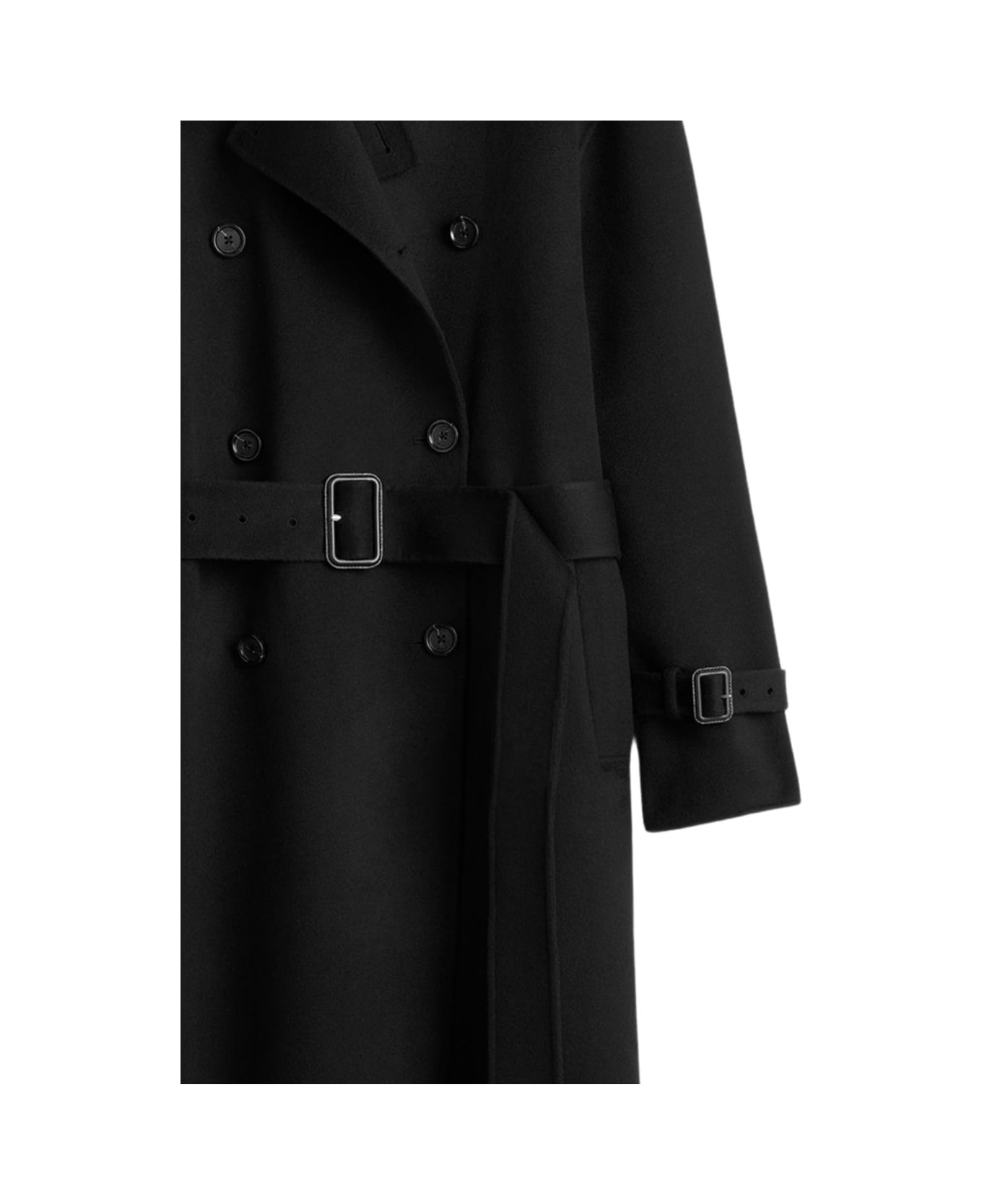 Totême Wool Coat - Black