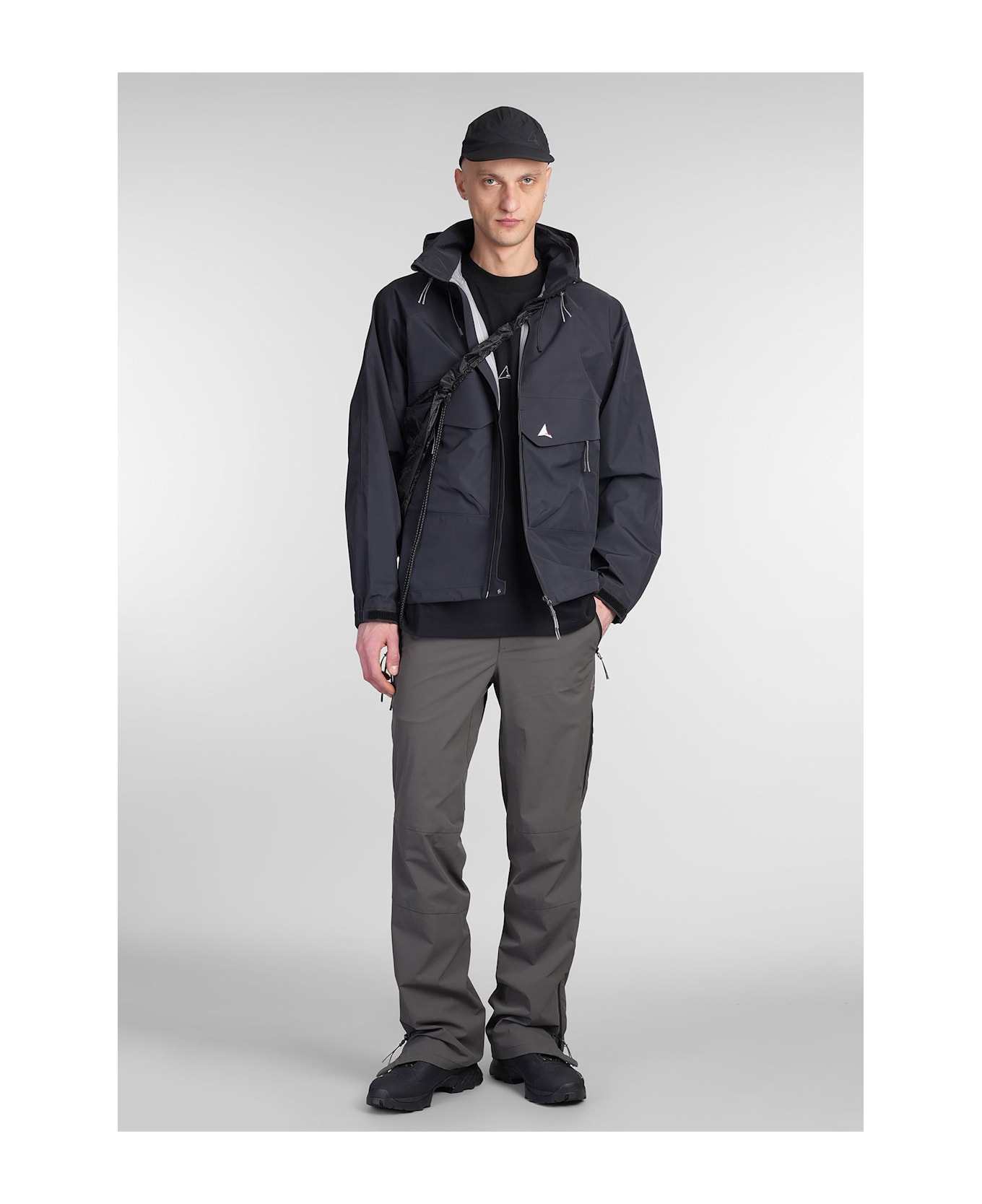 ROA 3l Creek Jacket Casual Jacket In Black Polyamide - black