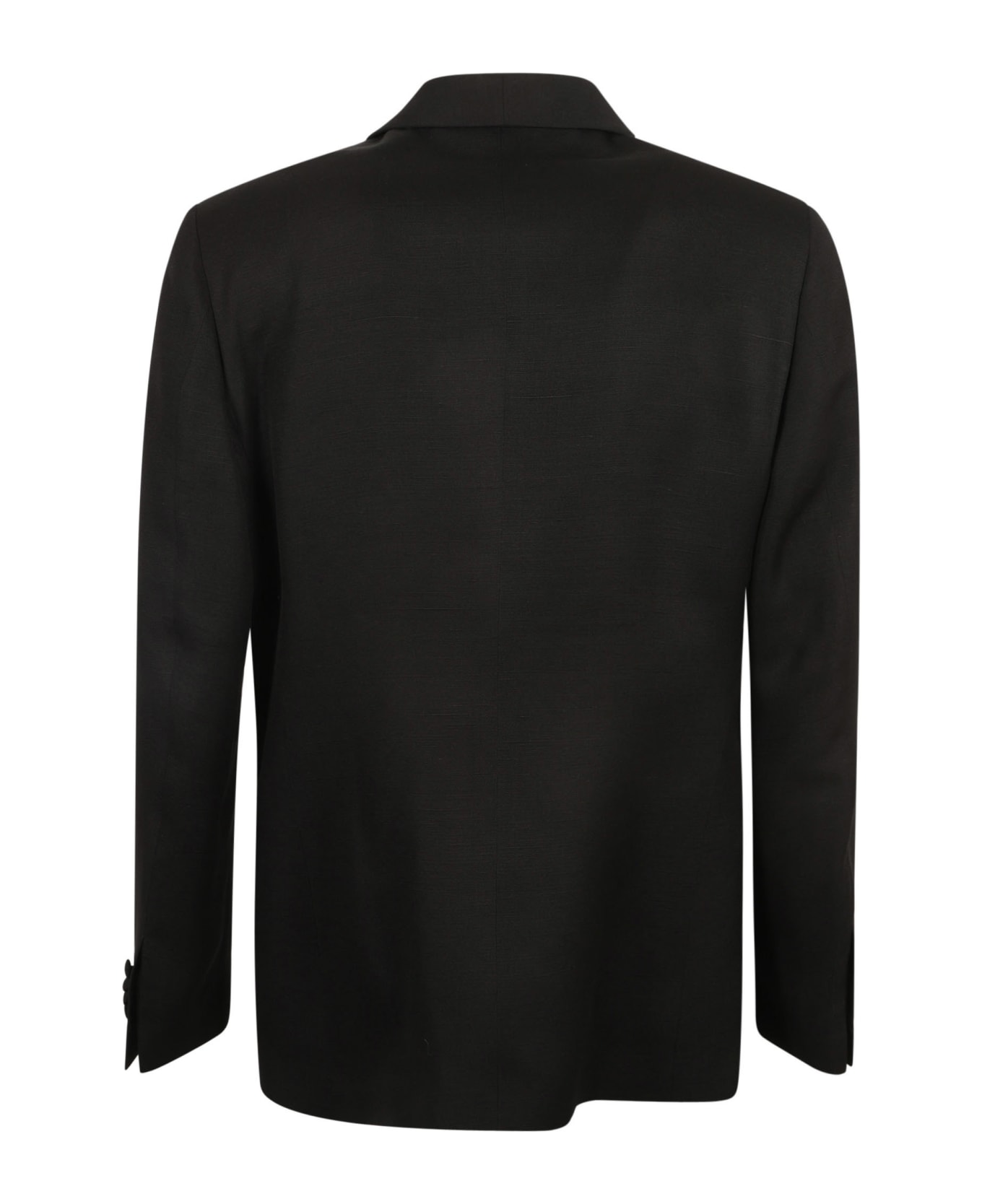 Lardini Single-button Plain Blazer - Black