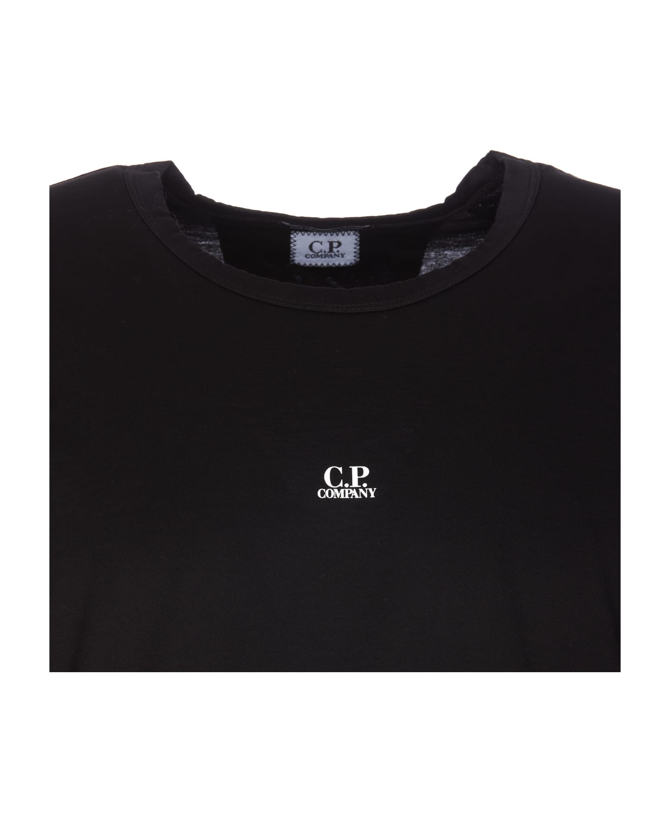 C.P. Company Logo T-shirt - Black