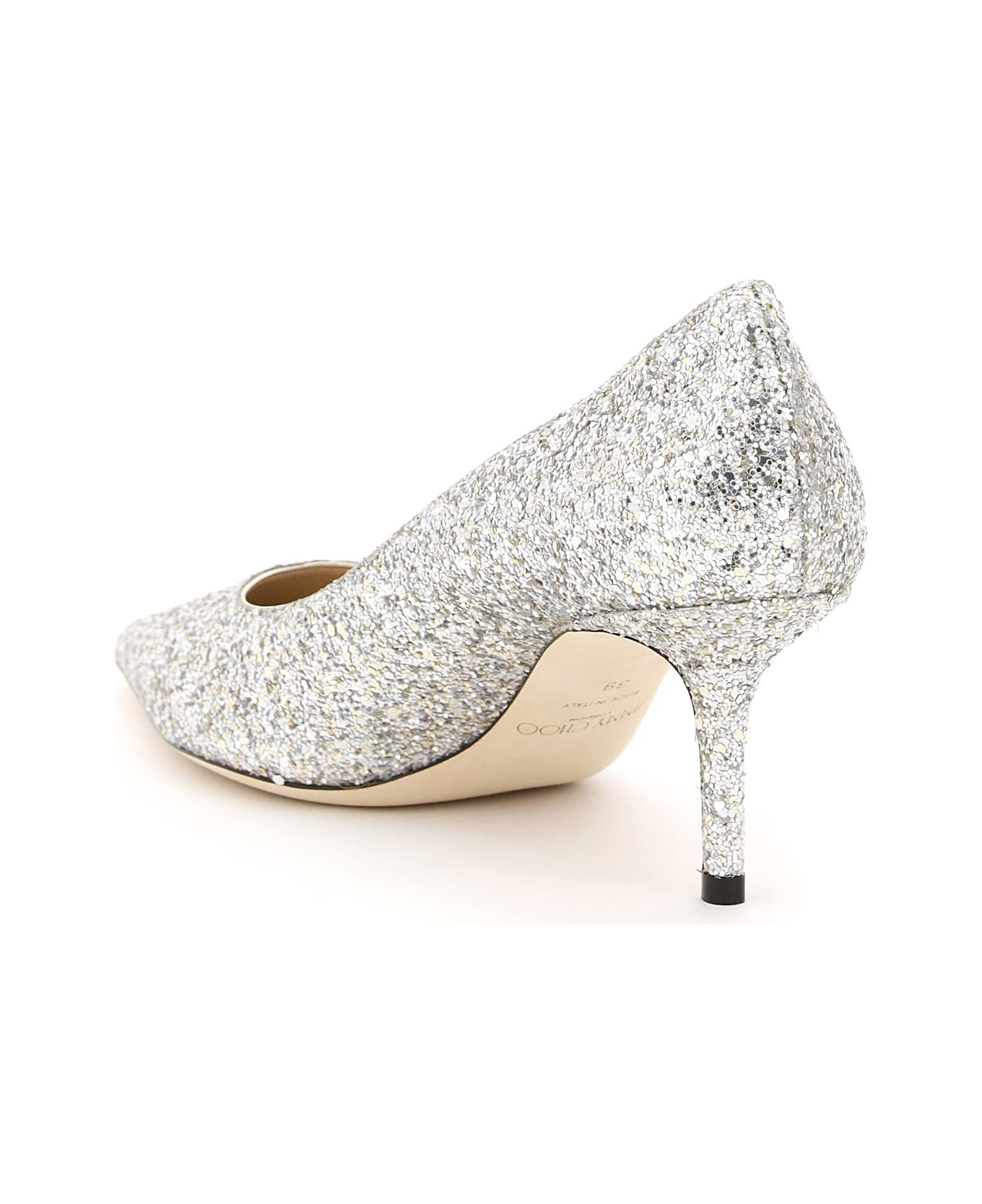 Jimmy Choo Gradient Glitter Love 65 Pumps - METALLIC