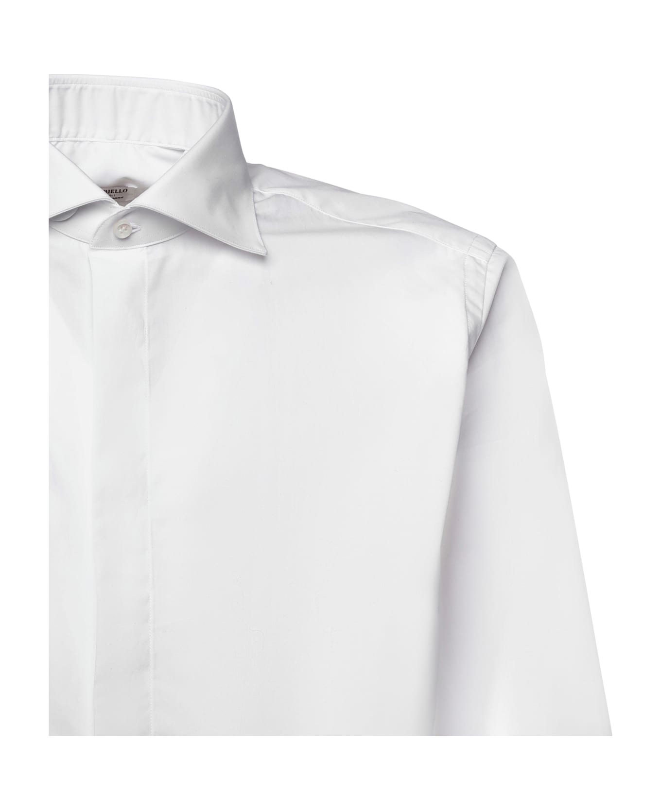 Borriello Napoli Cotton Shirt - White