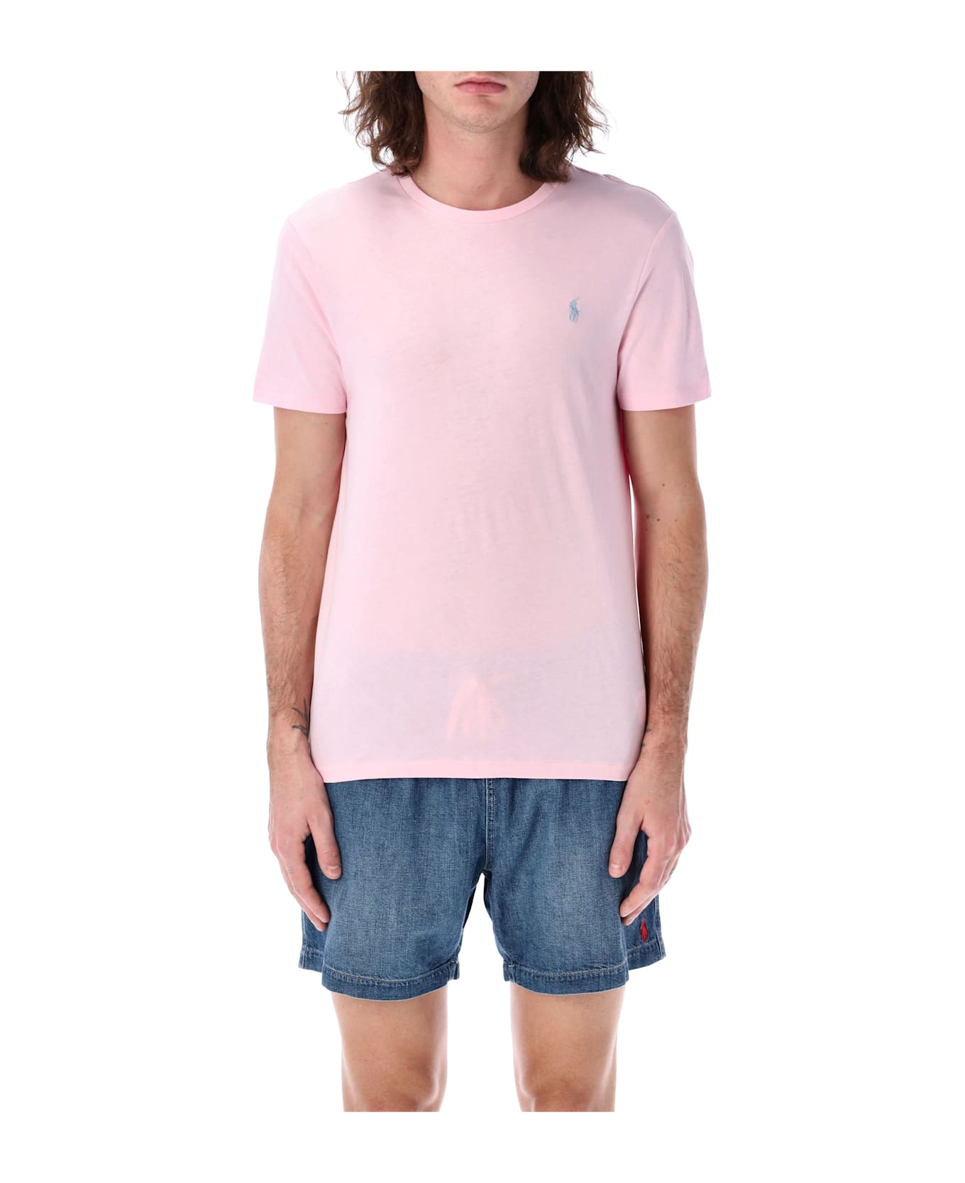 Polo Ralph Lauren Pink Cotton T-shirt - BATH PINK