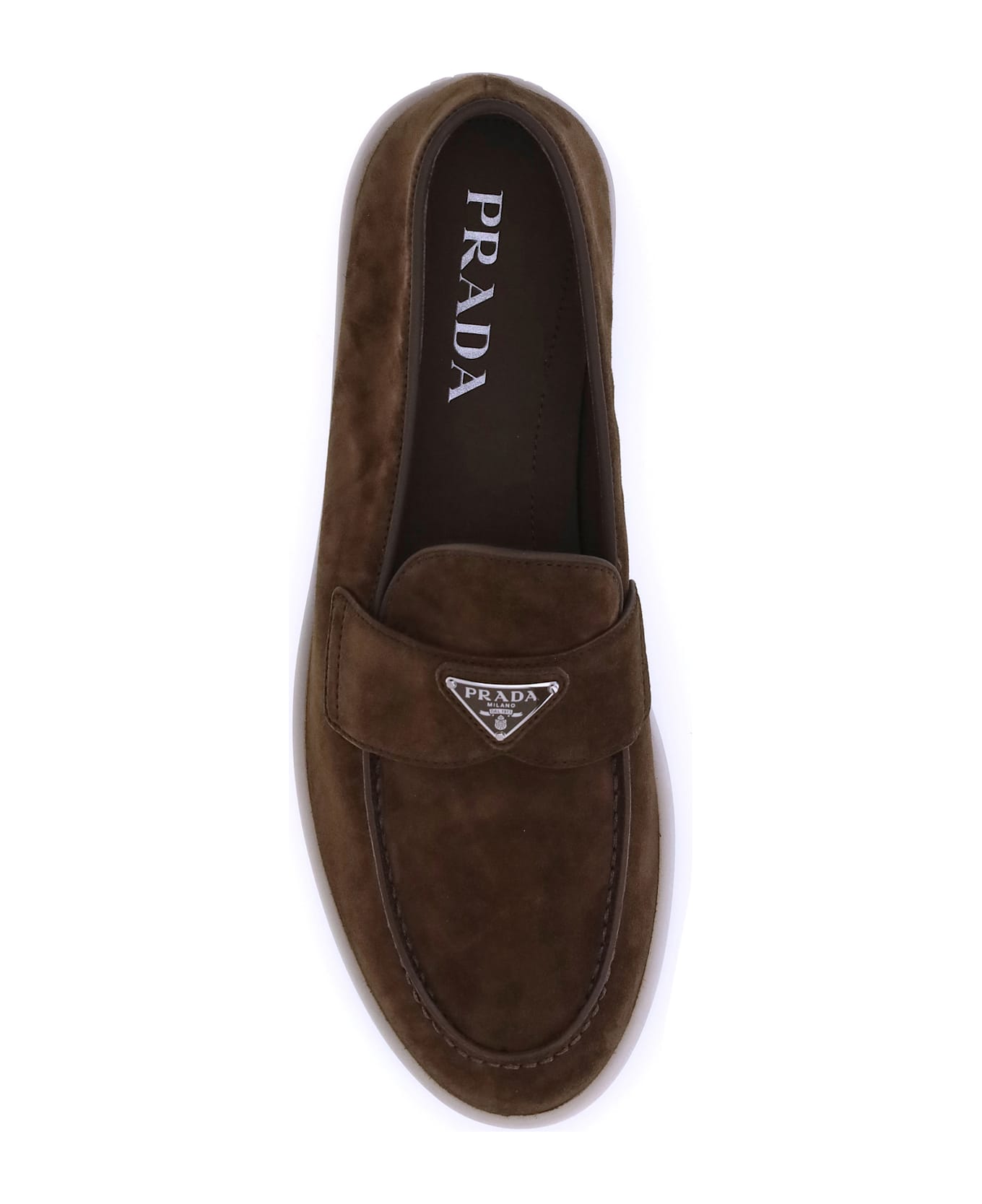 Prada Suede Loafers