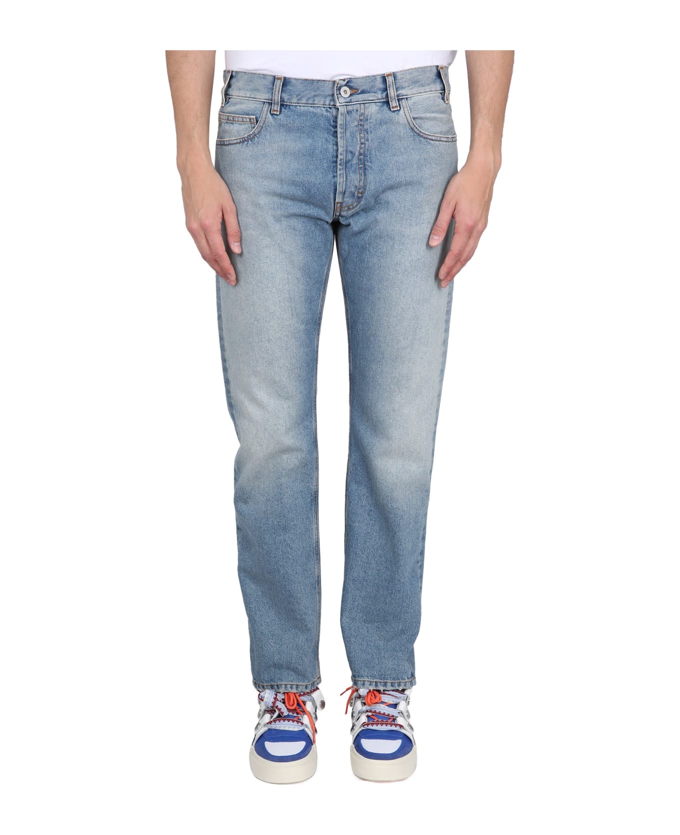 Marcelo Burlon Slim Fit Jeans - BLU