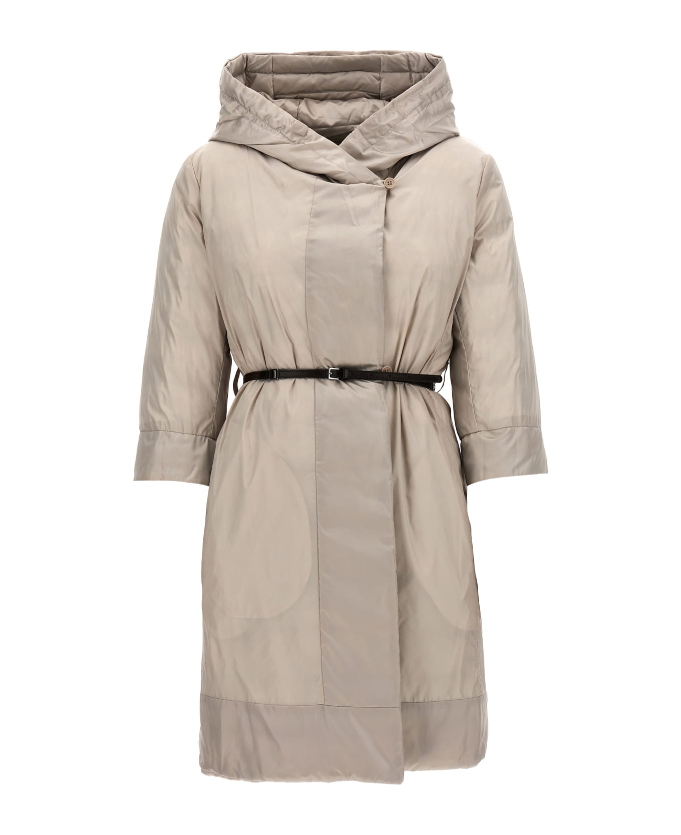Max Mara The Cube 'novef' Reversible Down Jacket - White