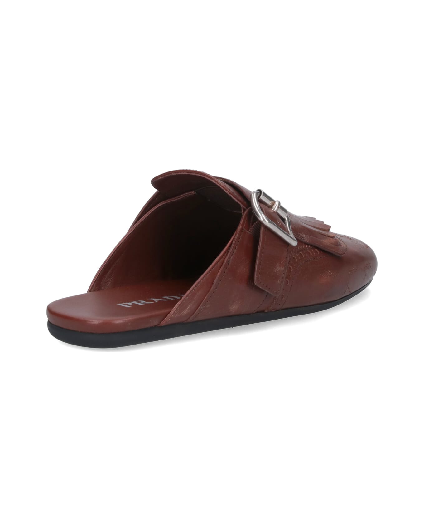 Prada "shuffle" Sabots - Brown サンダル