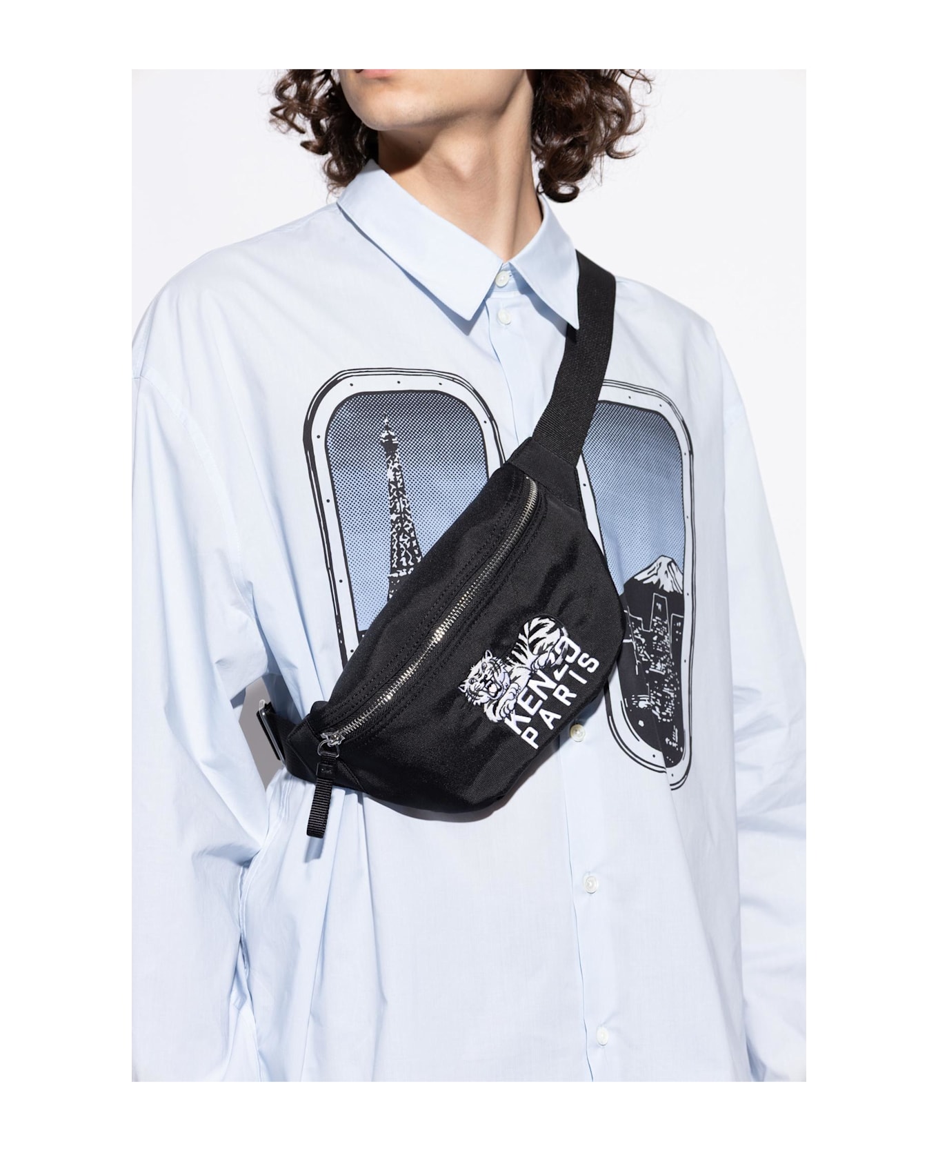 Kenzo Dog Waist Bag - BLACK