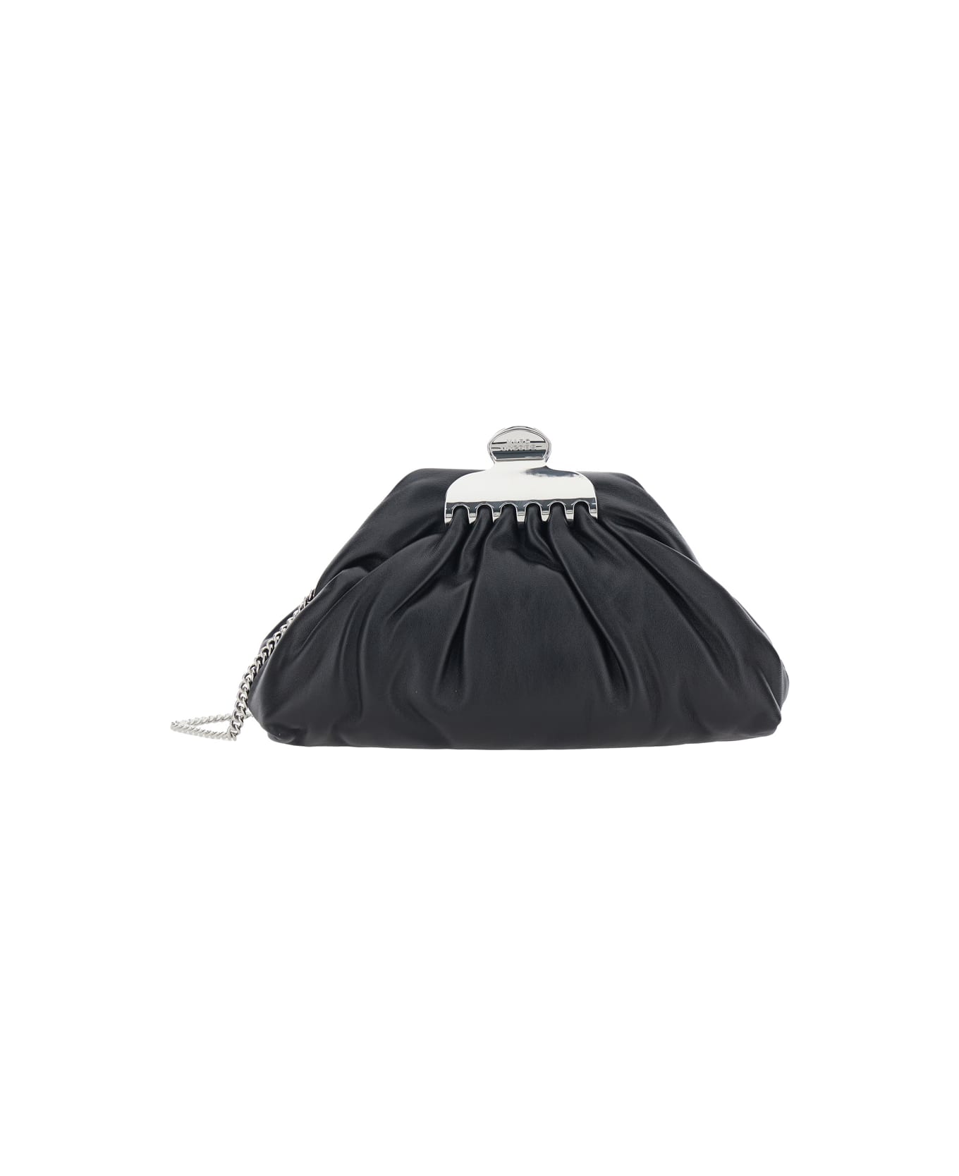 Marc Jacobs The Small Claw Clip Clutch - Black