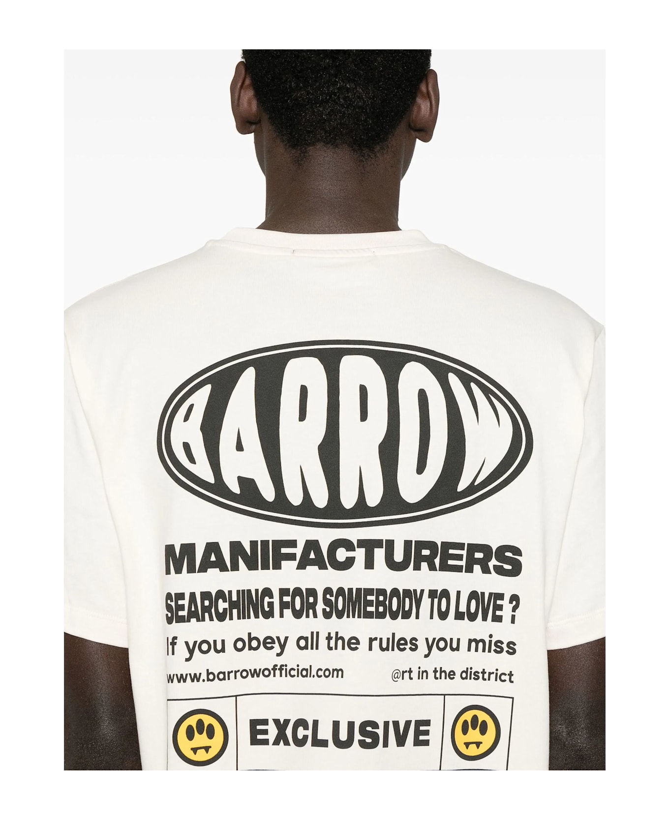 Barrow T-shirts And Polos White - Vanilla