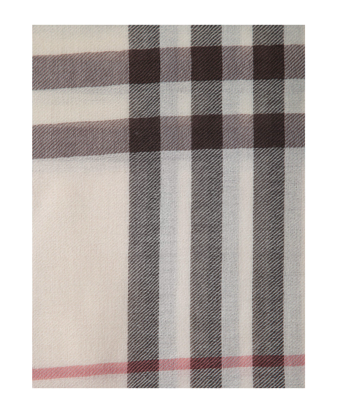 Burberry Giant Check Scarf - ALABASTERPINKIPCK