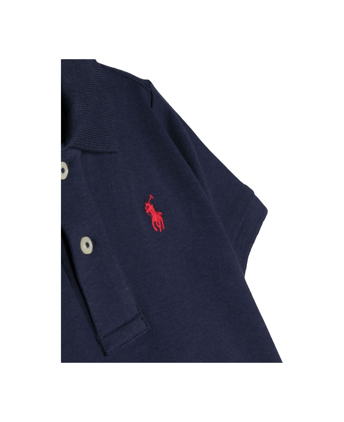 Polo Ralph Lauren Boy Polo-tops-knit - BLUE Tシャツ＆ポロシャツ