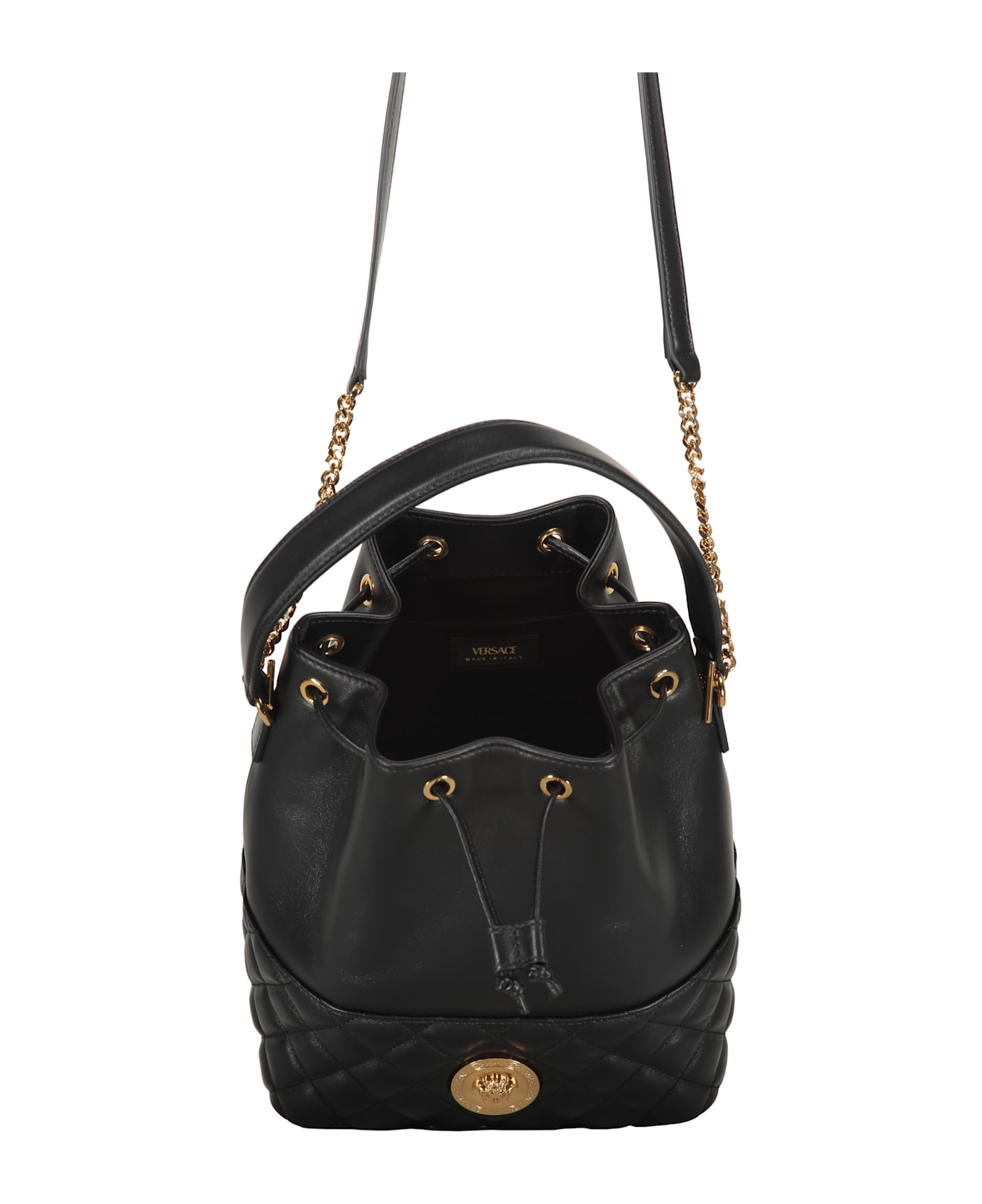 Versace Bucket Bag - black