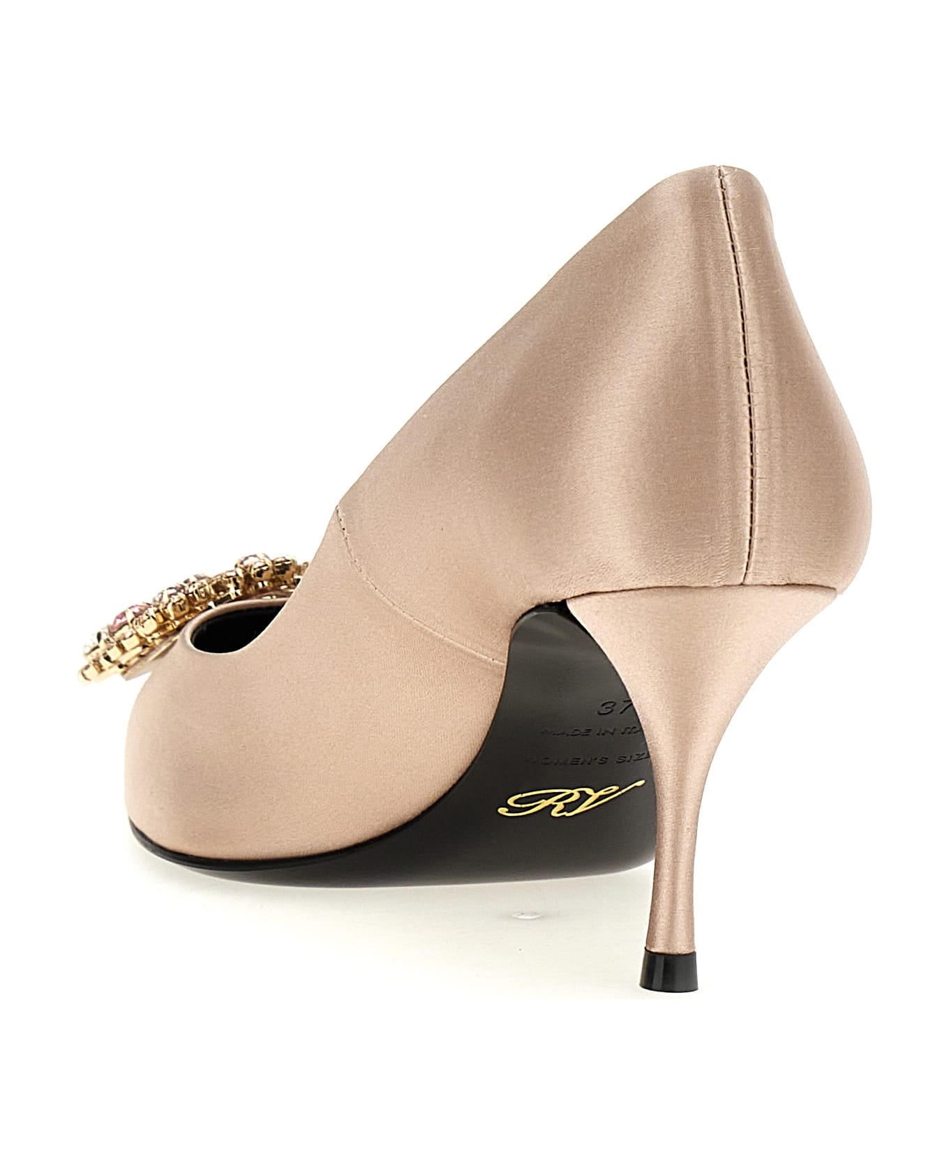 Roger Vivier Efflorescence Pumps - Golden