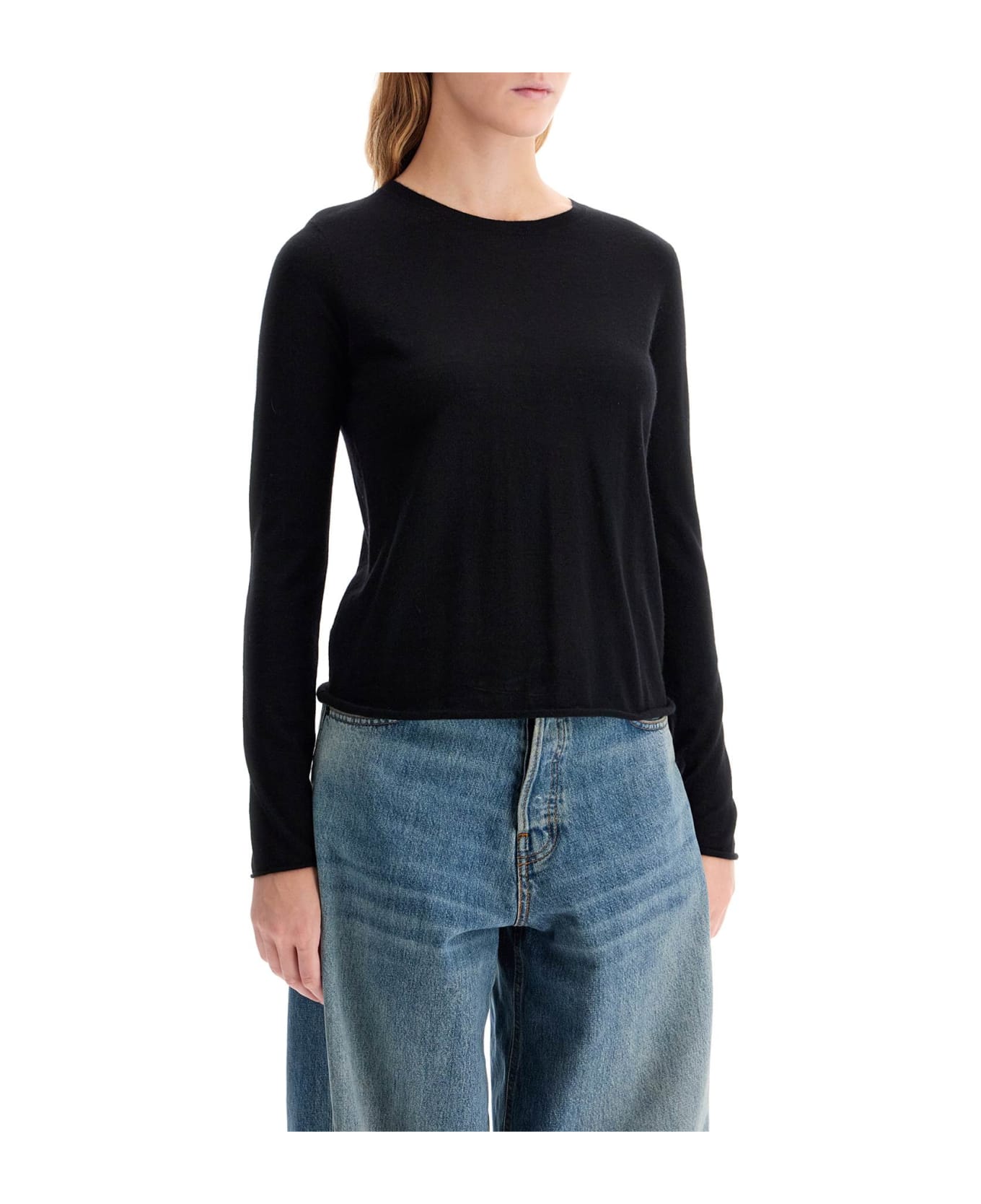 Lisa Yang Cashmere Alba Pullover - Black ニットウェア