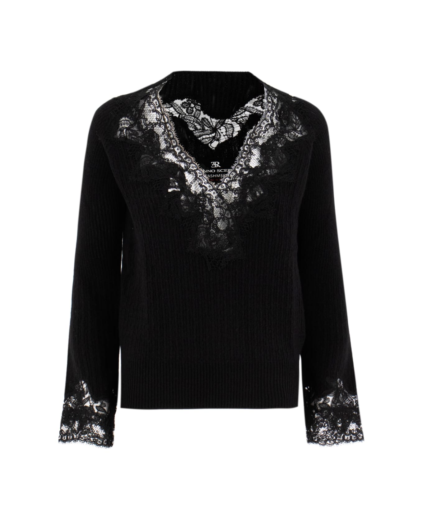 Ermanno Scervino Sweater - BLACK