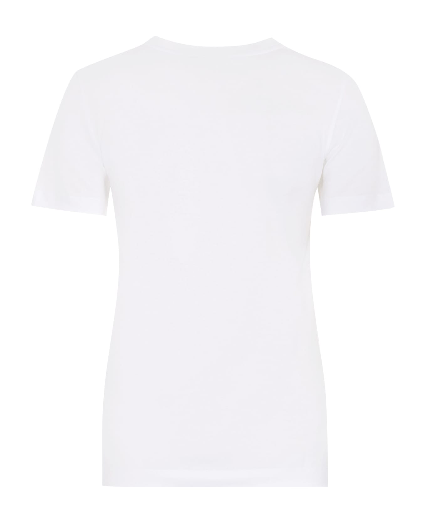 Dolce & Gabbana Cotton Crew-neck T-shirt - White