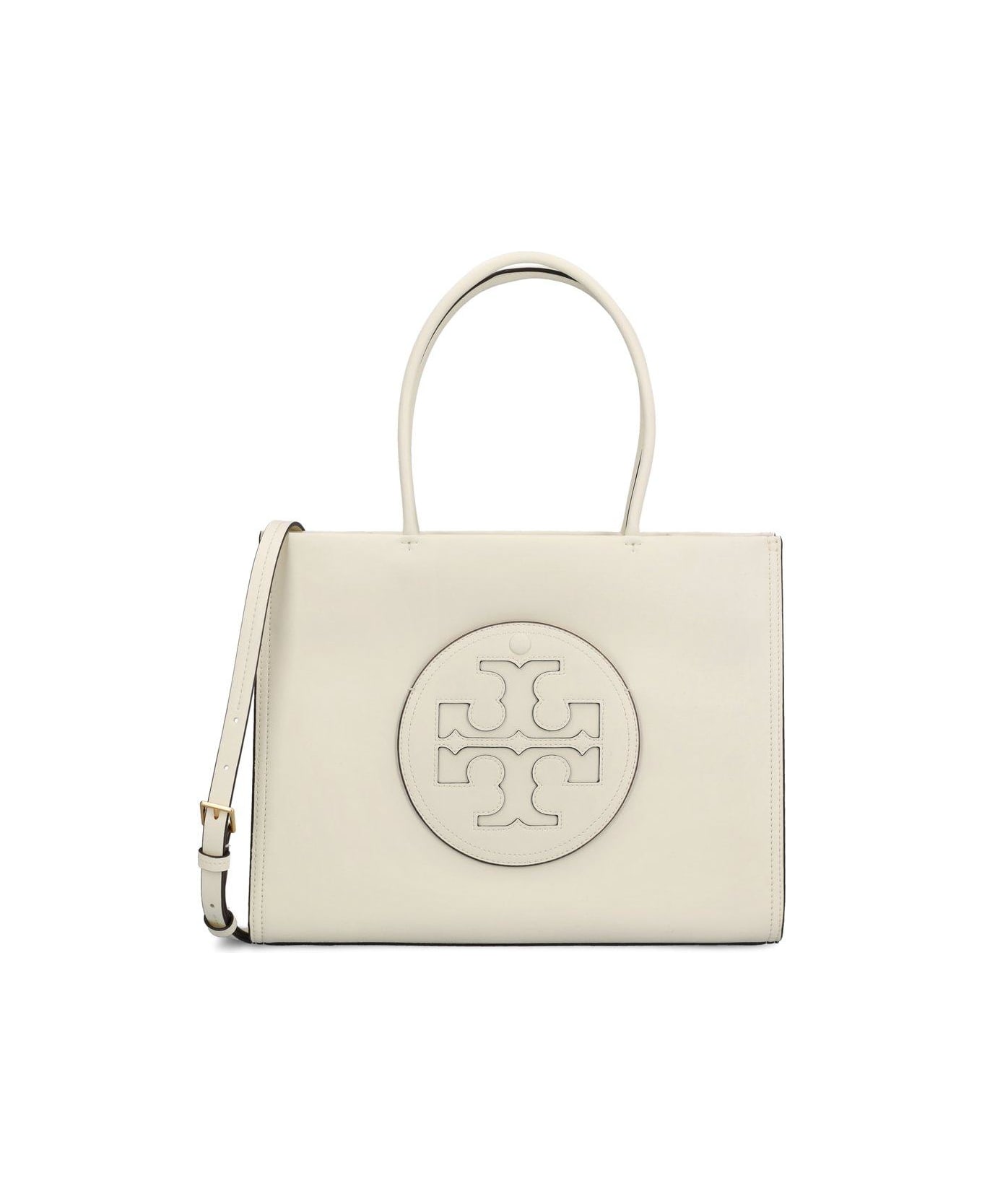 Tory Burch Ella Bio Top Handle Bag - WARM WHITE