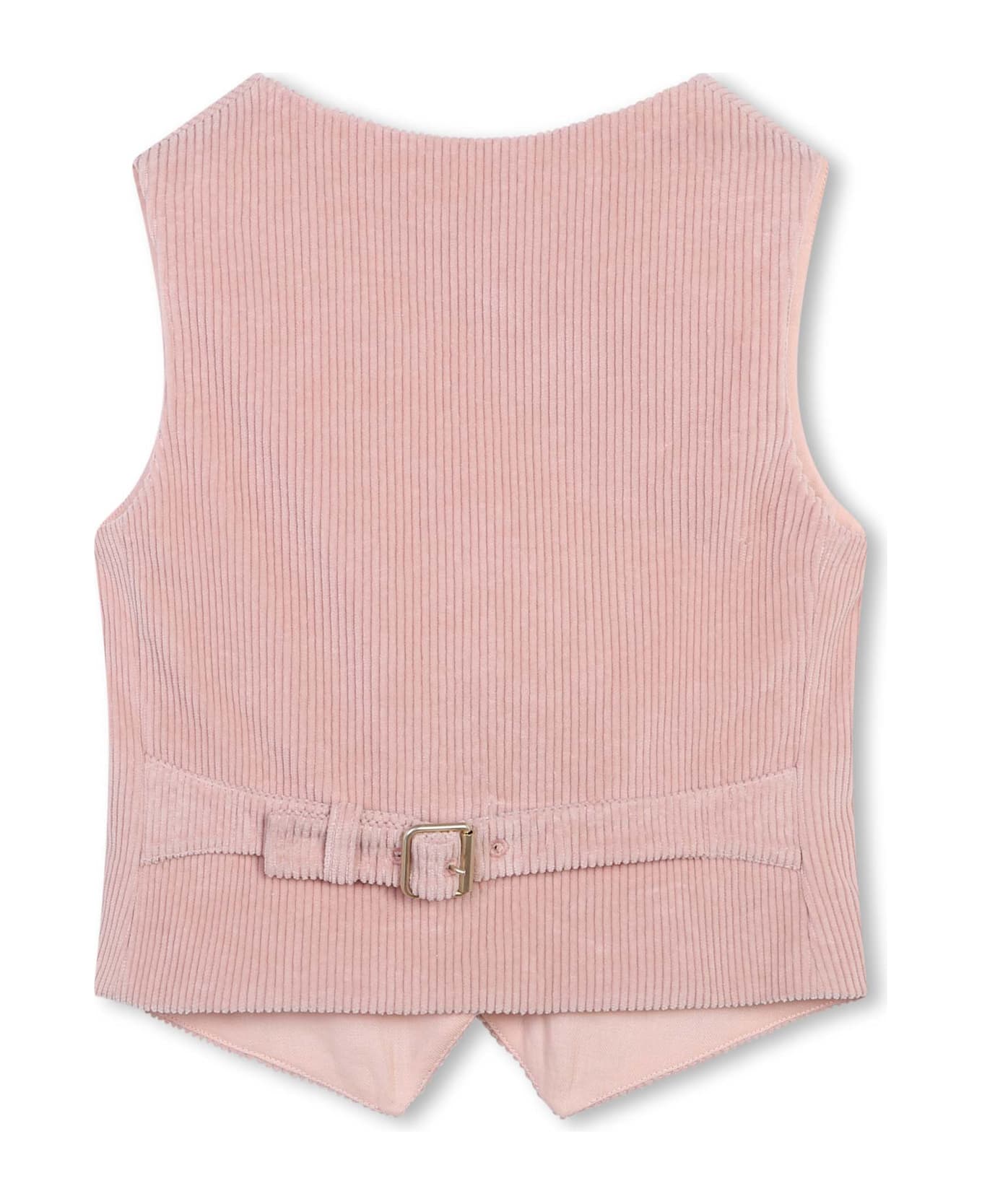 Chloé Vest With Buttons - Pink