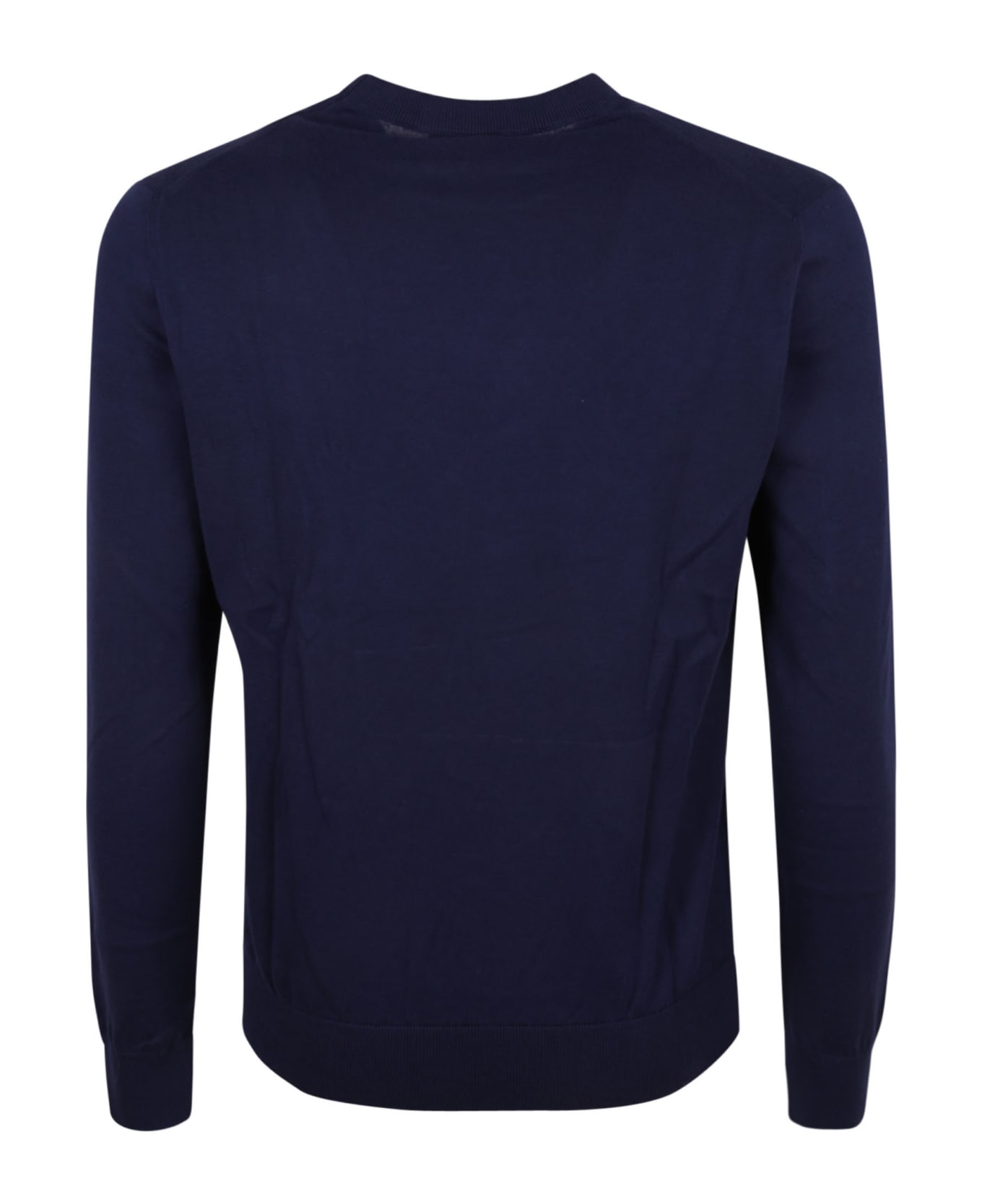 Ermenegildo Zegna Round Neck Sweatshirt - Blue