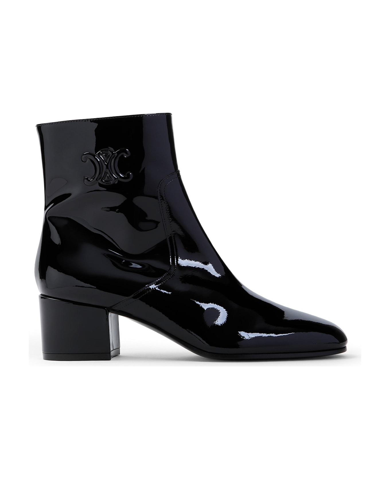 Celine Triomphe Zipped Boots - No Black