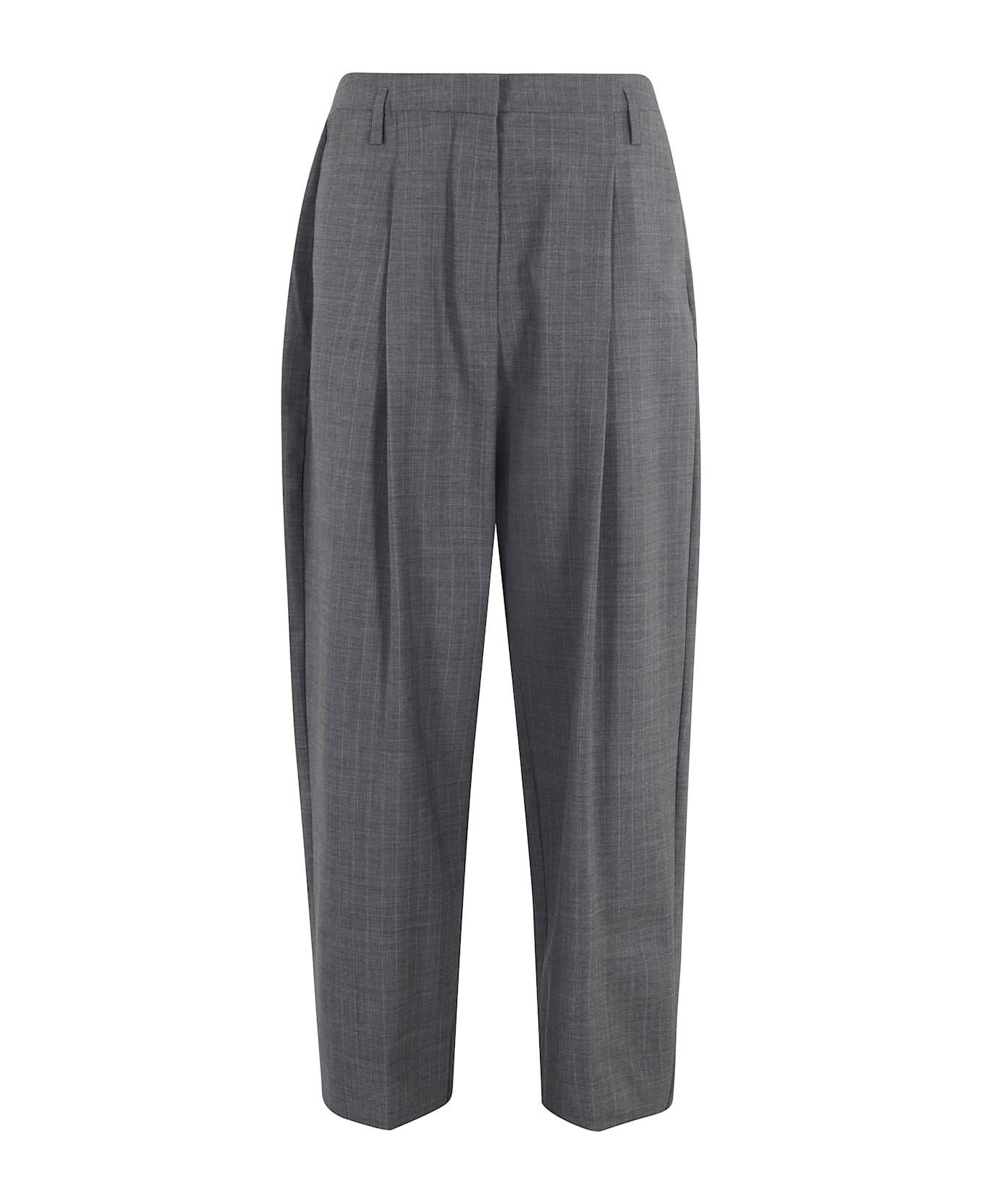 Herskind Carla Pants - Light Grey Pinstripe