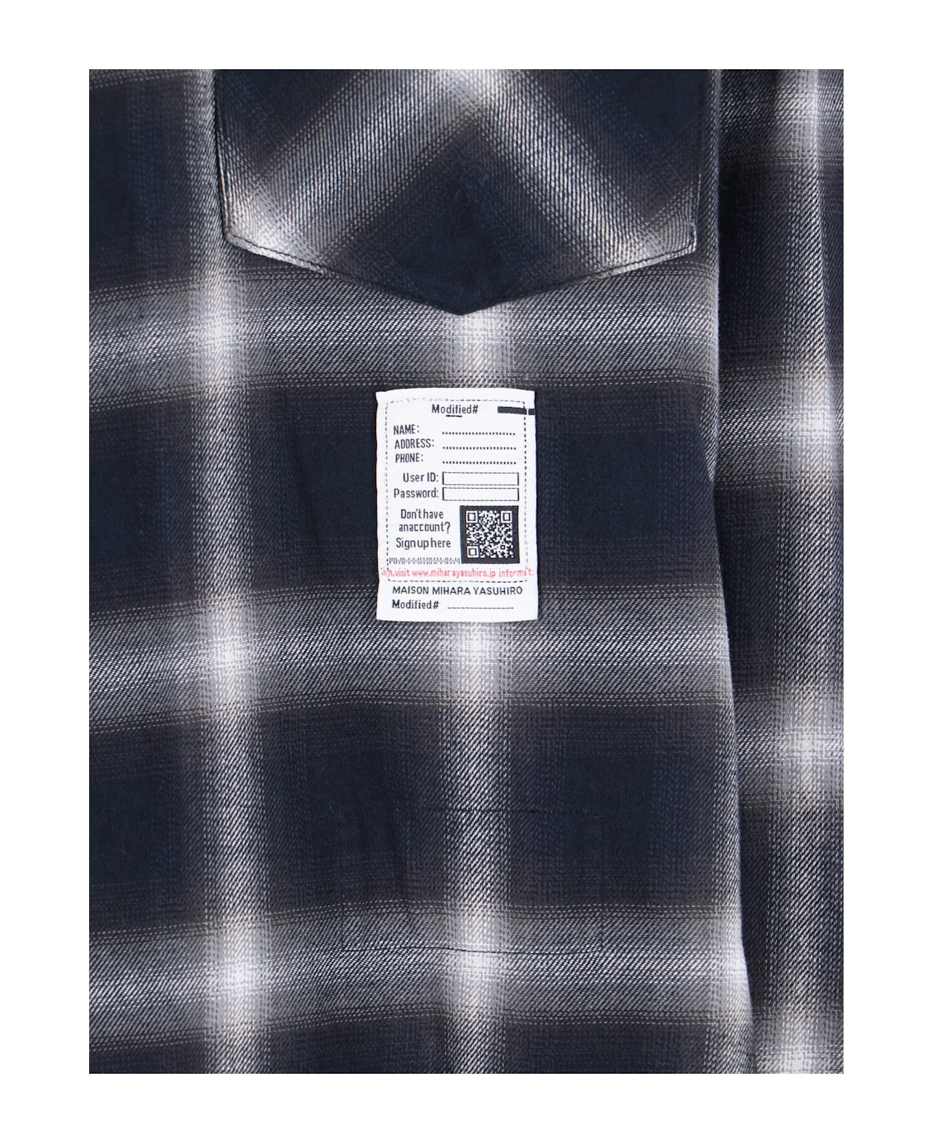 Mihara Yasuhiro Hooded Shirt - Black  