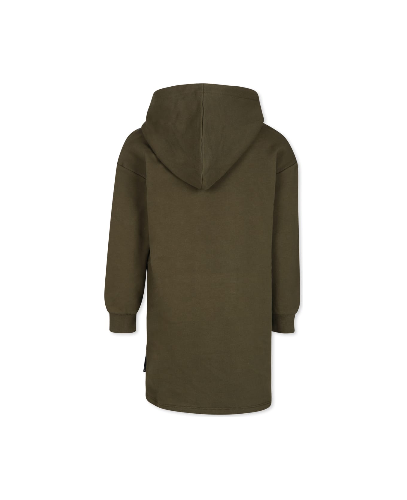 Marc Jacobs Green Dress For Girl With Bag Print - Green