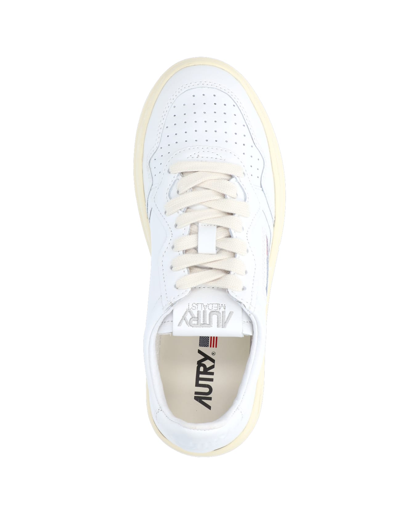 Autry 'medialist' Low Sneakers - White
