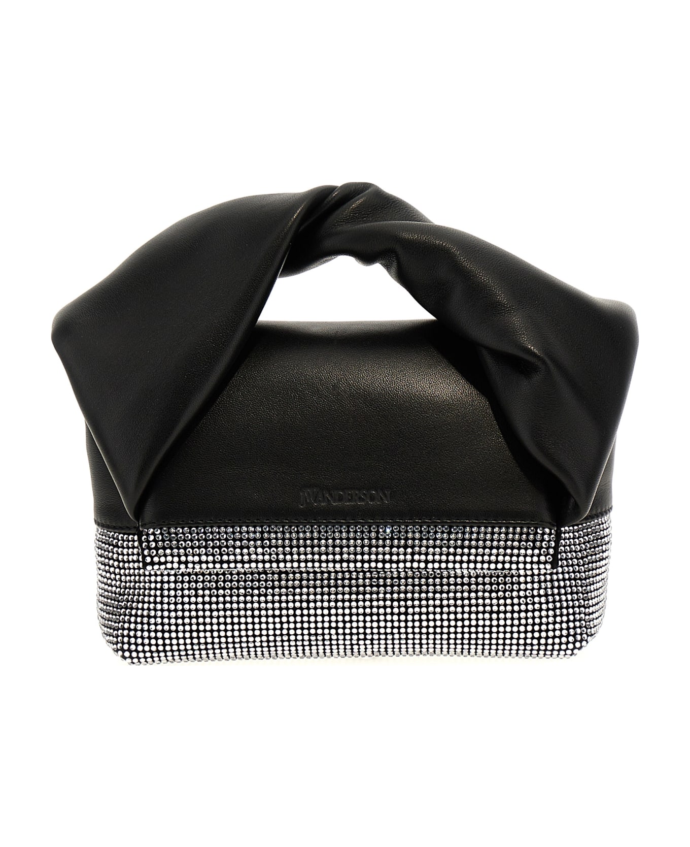 J.W. Anderson 'crystal Twister' Small Handbag - Black  