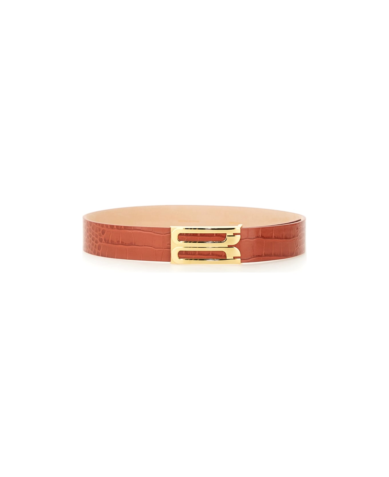 Victoria Beckham Leather Belt - BUFF