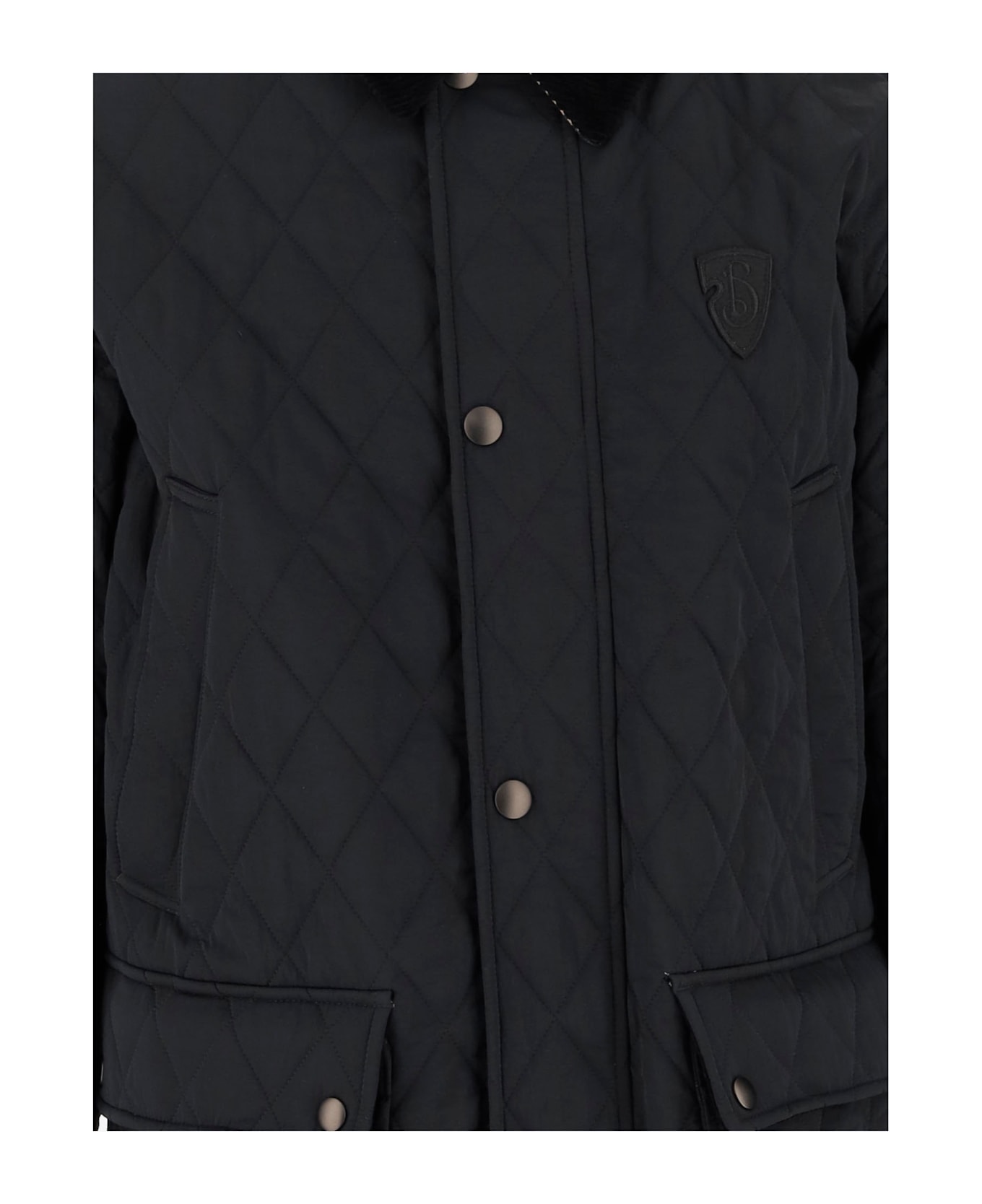 Burberry Quilted Nylon Jacket - Black