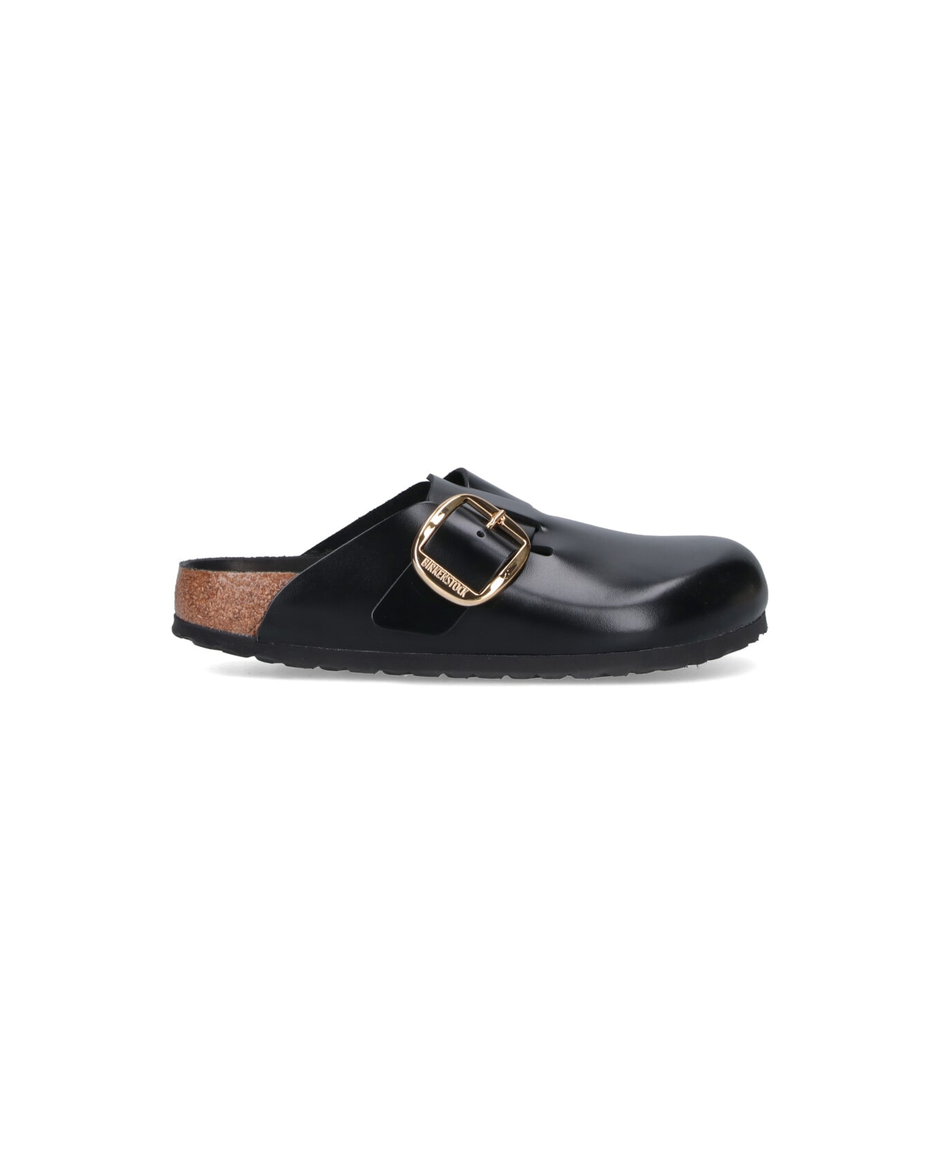 Birkenstock "boston Big Buckle" Mules - Black  