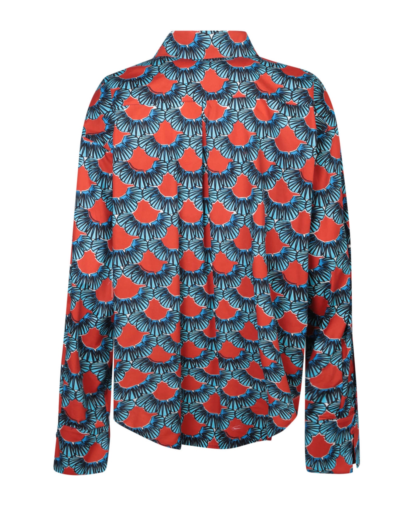 Alessandro Enriquez Red Shell Shirt - Blue