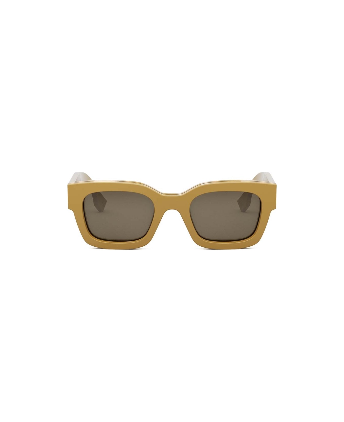 Fendi Eyewear Sunglasses - Giallo/Grigio サングラス