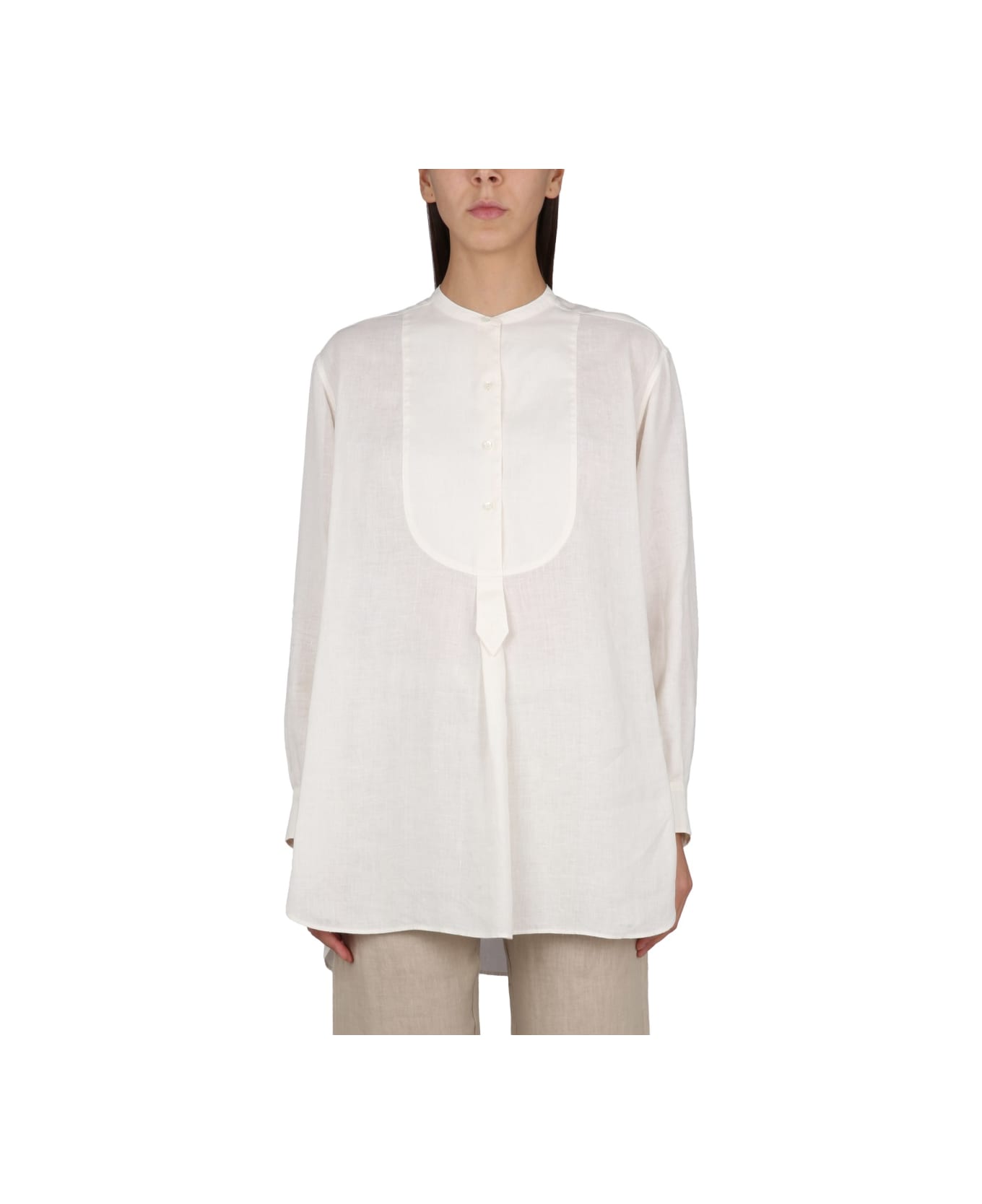 Aspesi Tunic Shirt - IVORY
