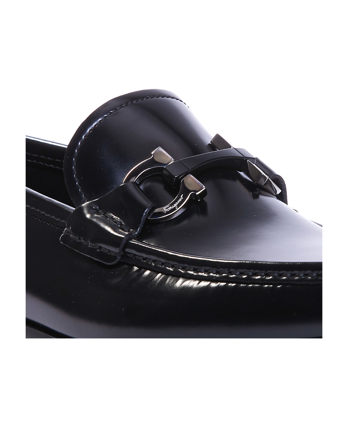 Ferragamo Grandioso Loafers - Black