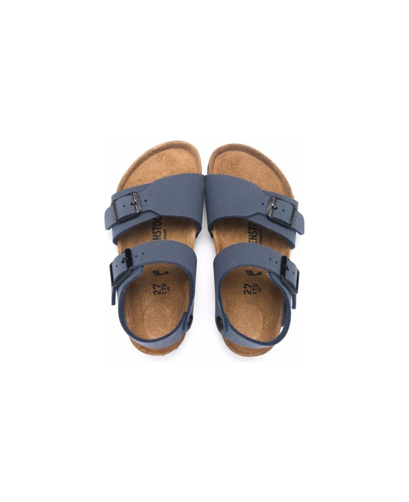 Birkenstock New York Blue Sandals - NAVY