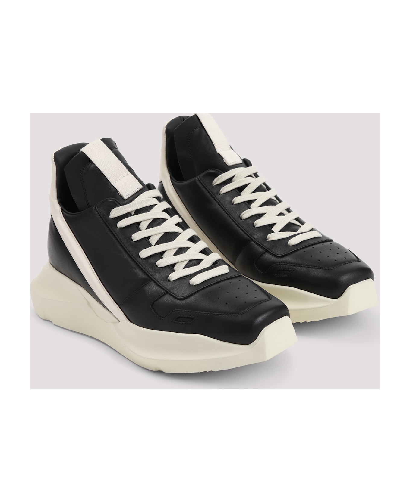 Rick Owens Geth Runner - Black Milk Black Milk