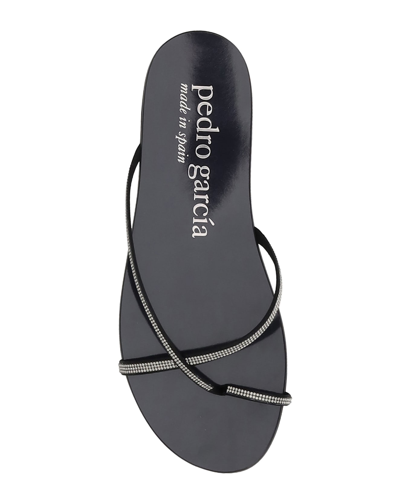 Pedro Garcia Rhinestone Sandals
